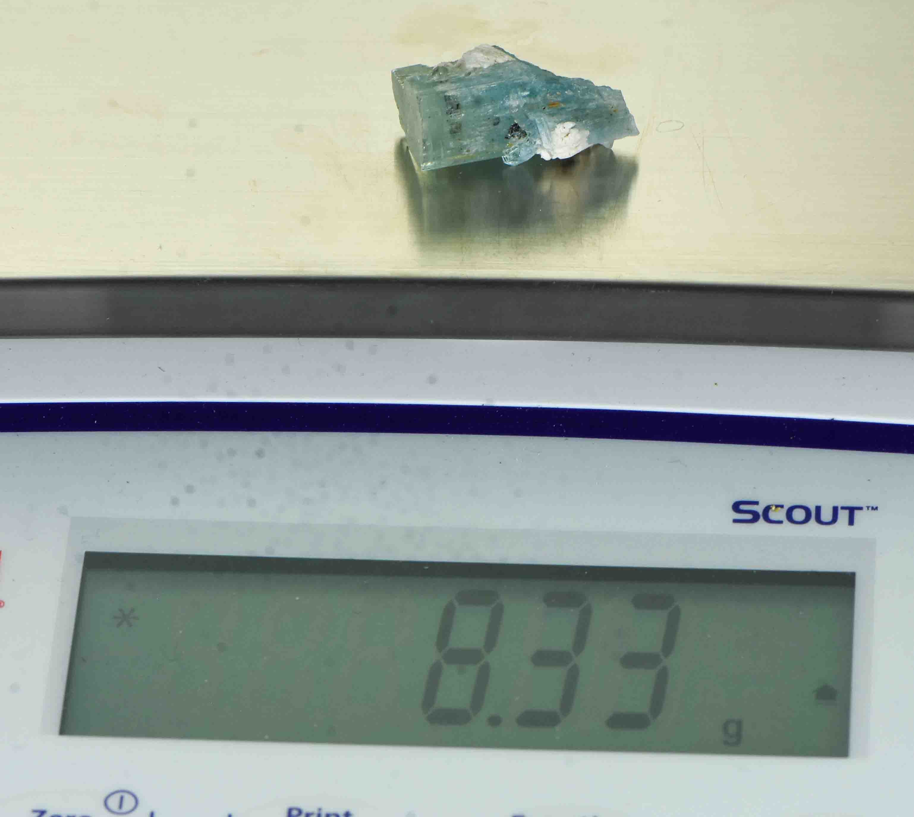 #11 Natural Tanzania Aquamarine 8.33 grams