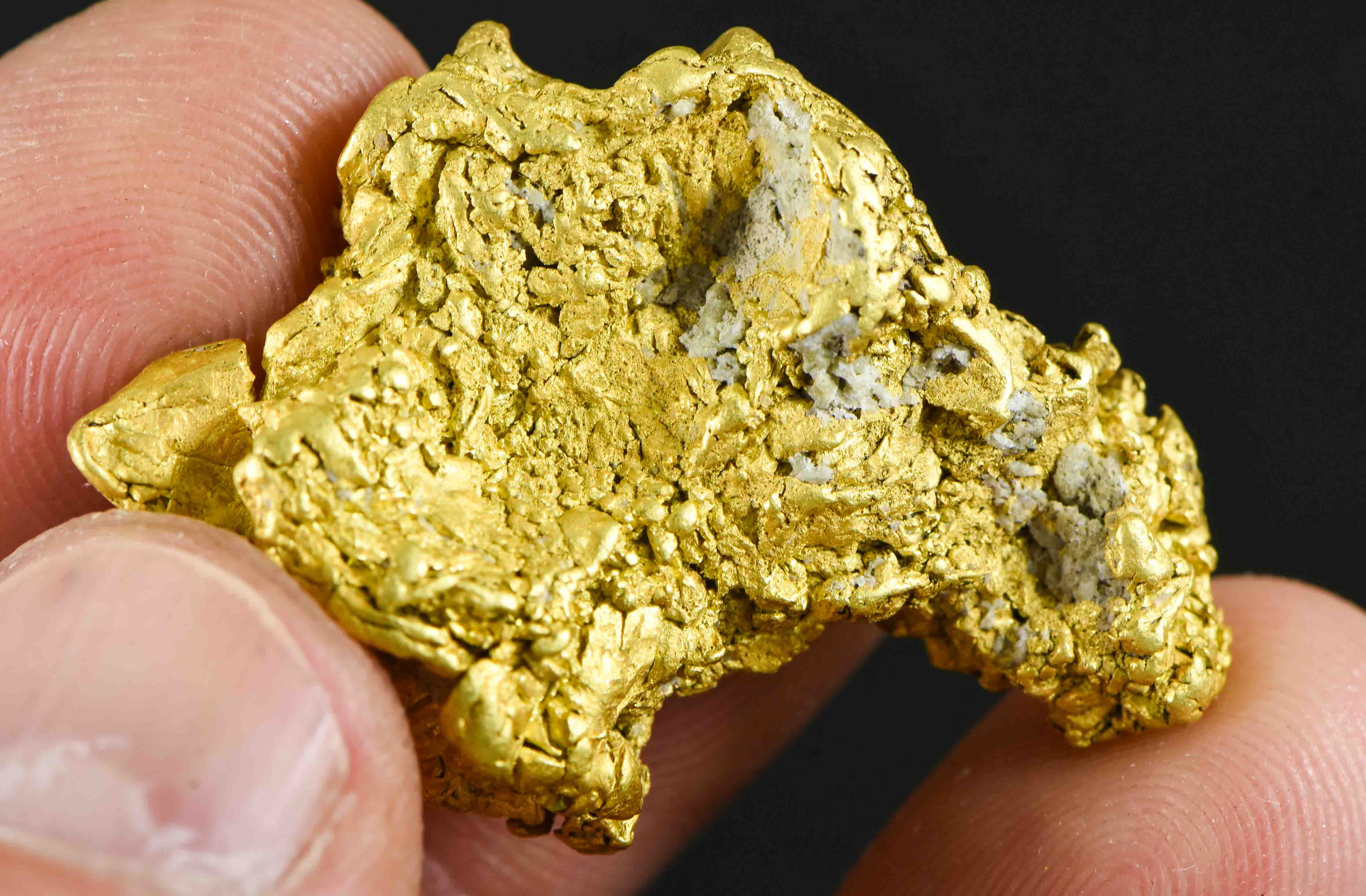 #1219 Natural Gold Nugget Australian 37.59 Grams Genuine