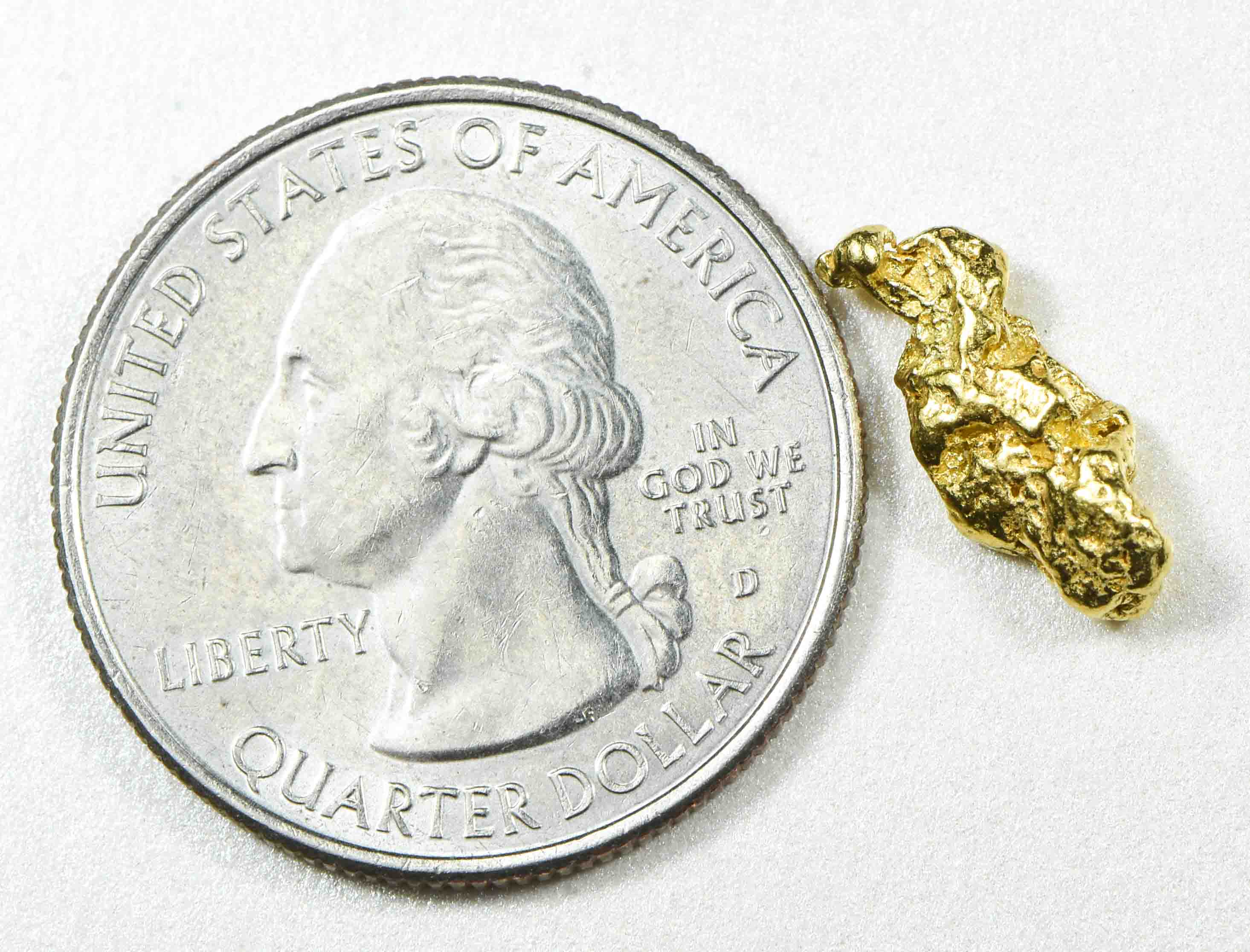 #76 Alaskan BC Natural Gold Nugget 1.43 Grams Genuine