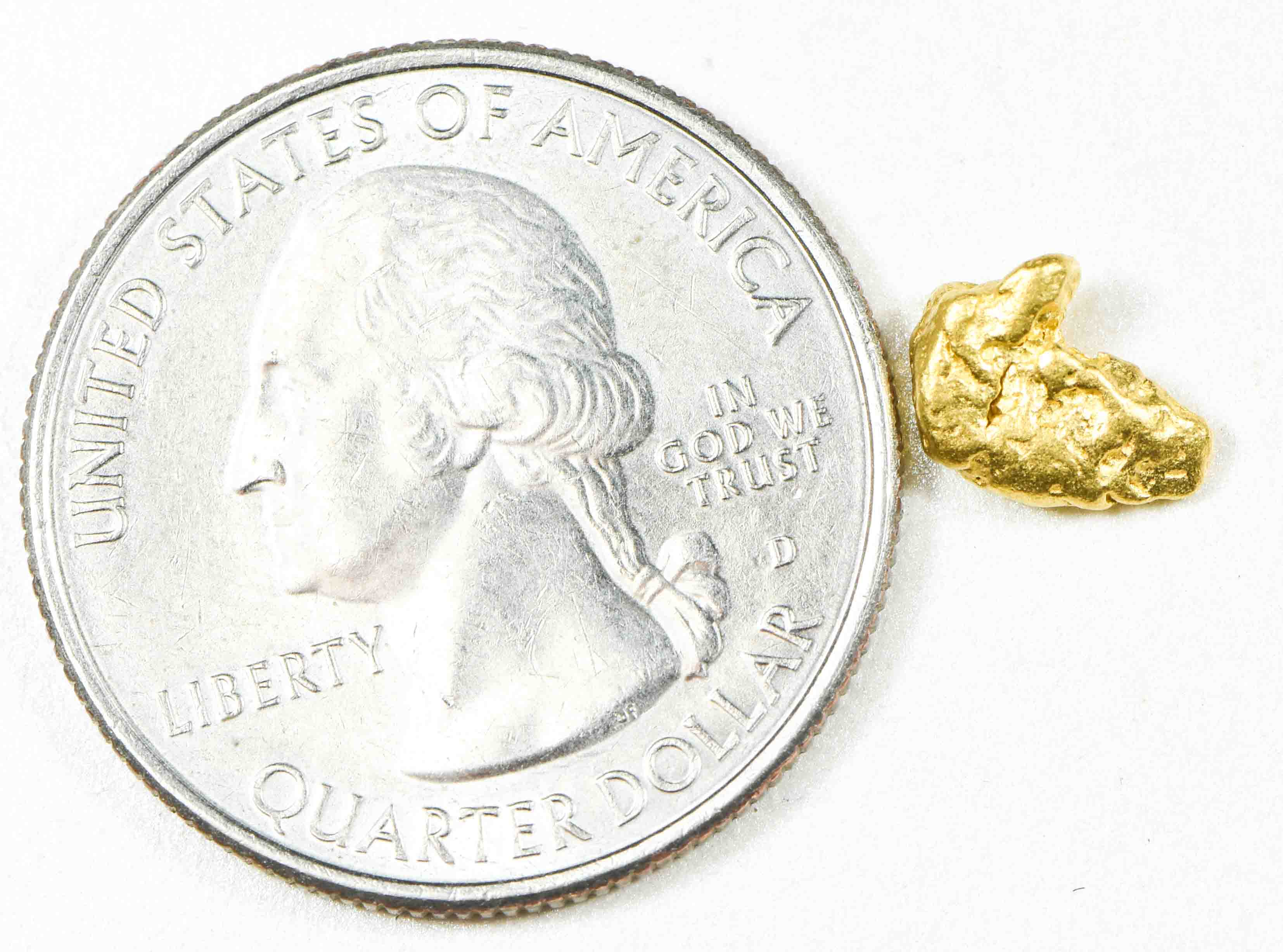 #769 Natural Gold Nugget Australian 1.06 Grams Genuine