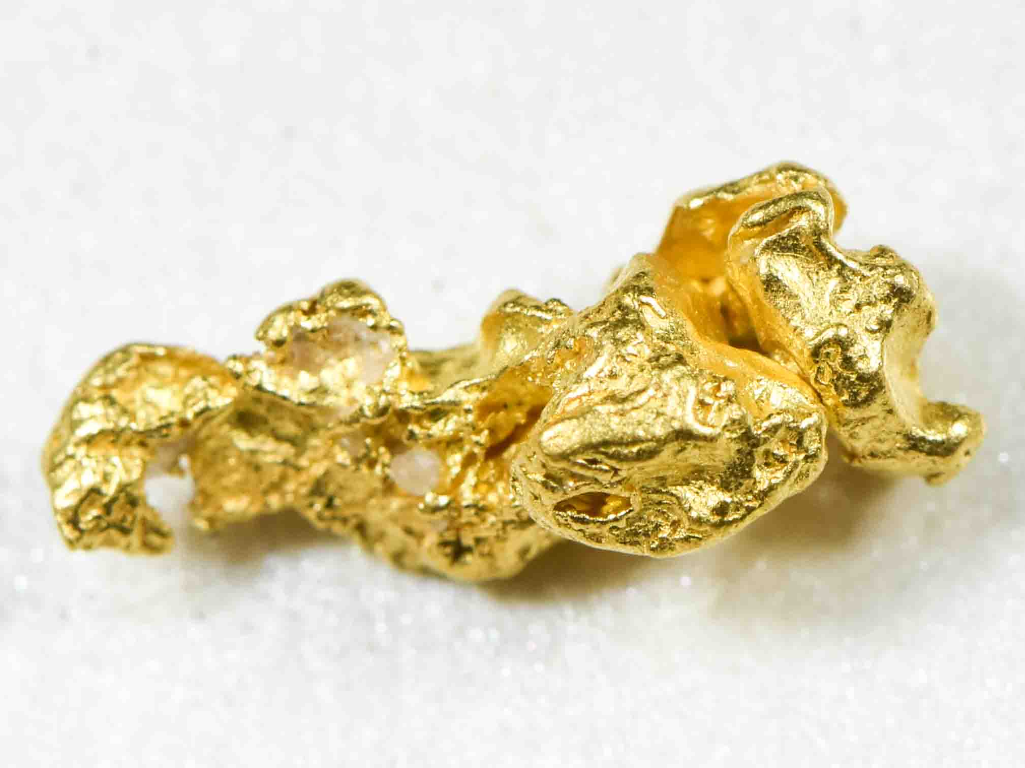 #774 Natural Gold Nugget Australian .91 Grams Genuine