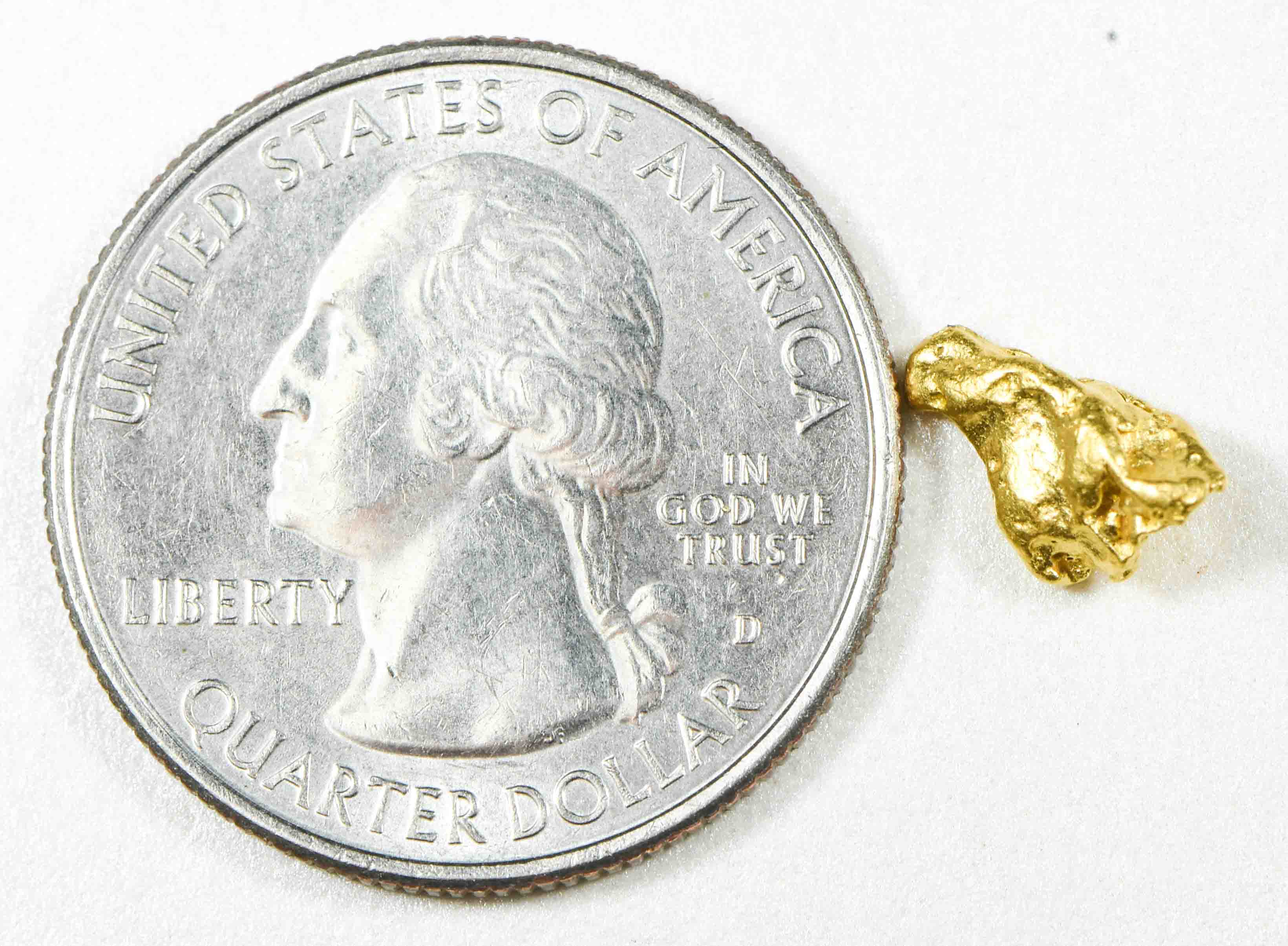 #802 Natural Gold Nugget Australian 1.04 Grams Genuine