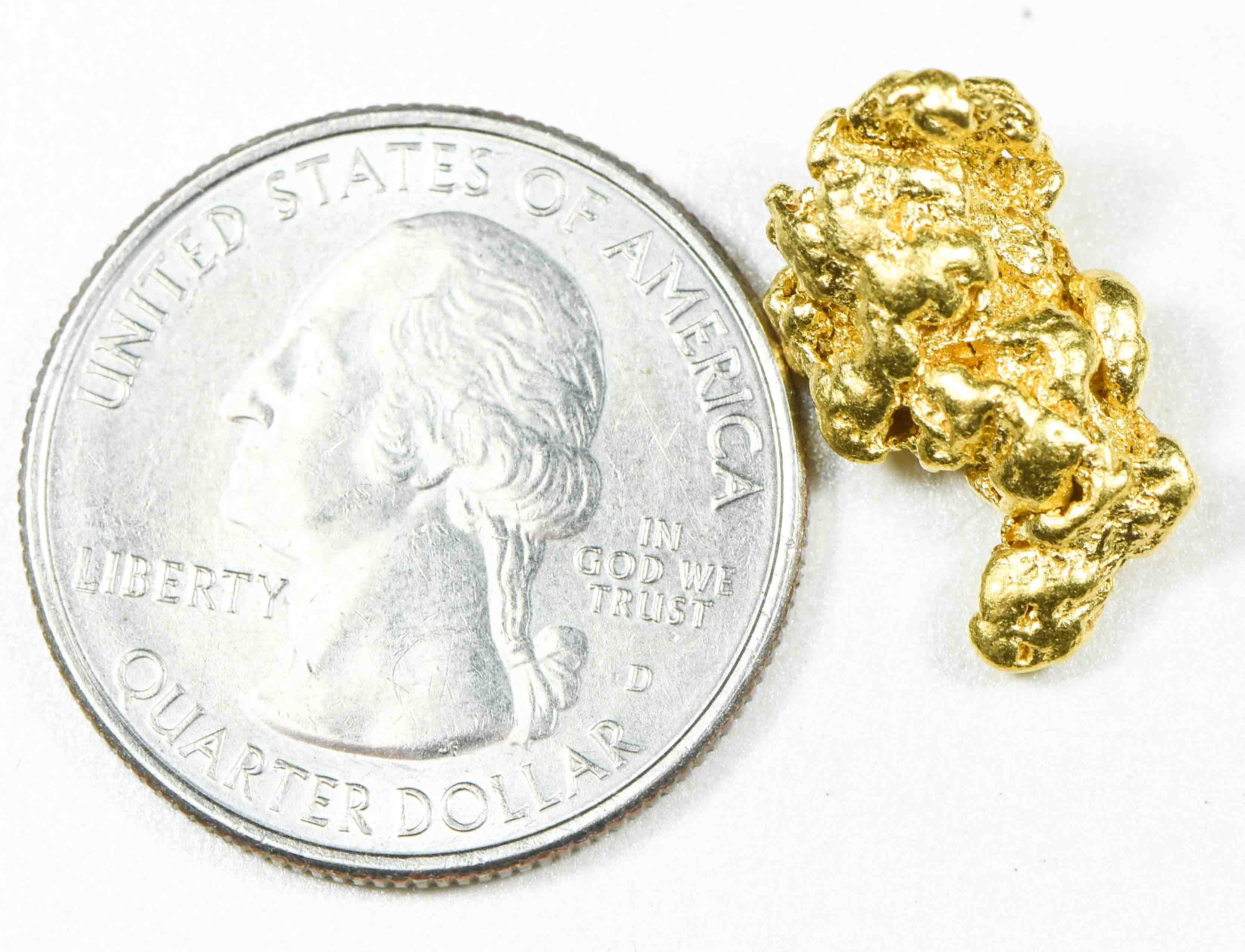 #189 Alaskan BC Natural Gold Nugget 4.97 Grams Genuine