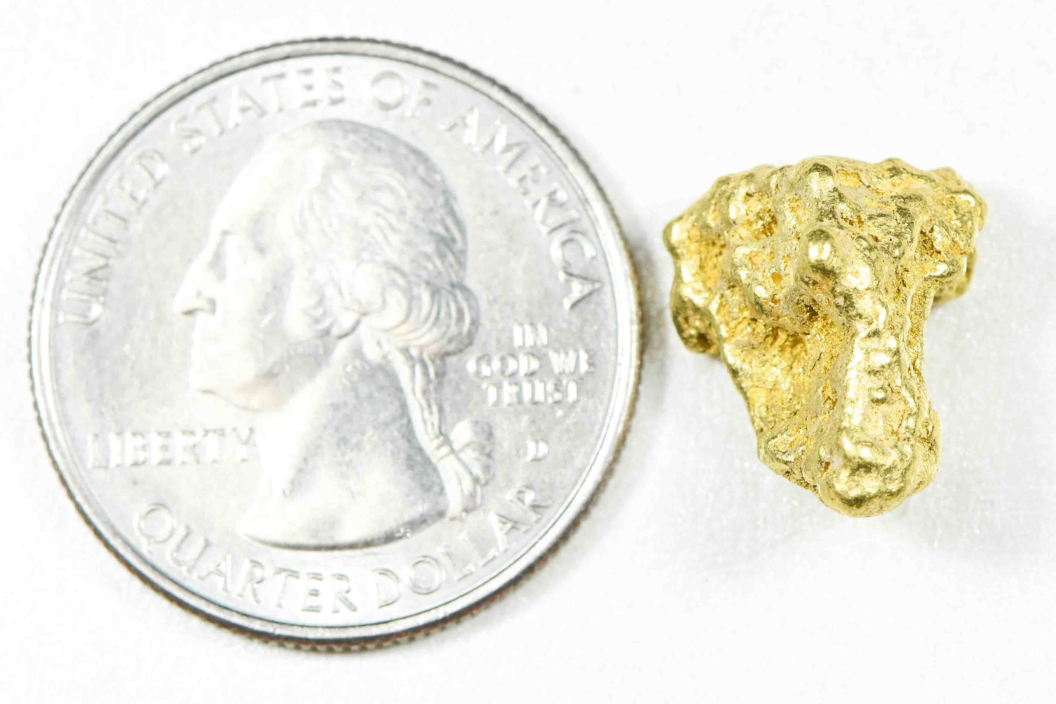 #192 Alaskan BC Natural Gold Nugget 4.60 Grams Genuine