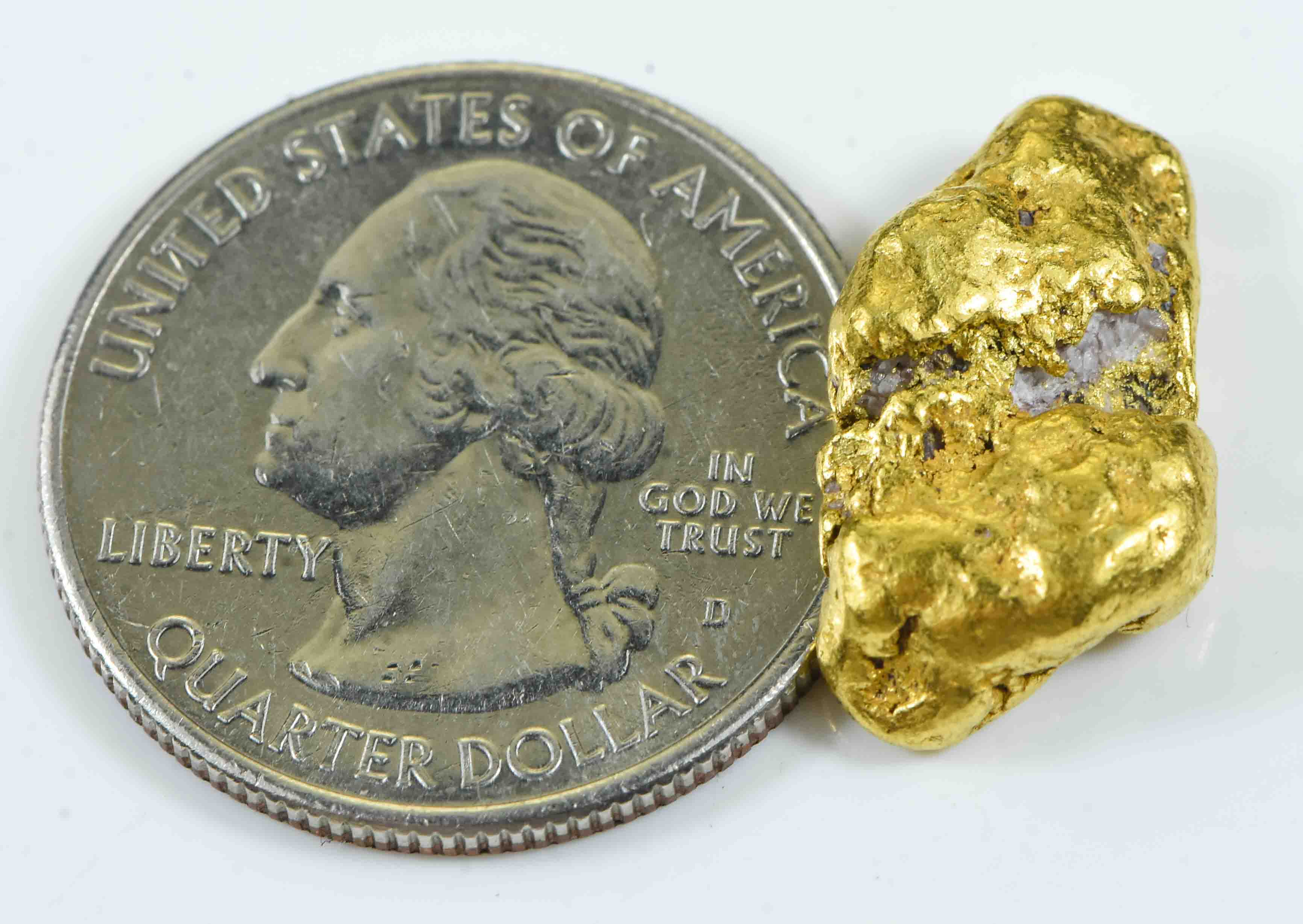 #428 Alaskan BC Natural Gold Nugget 6.47 Grams Genuine