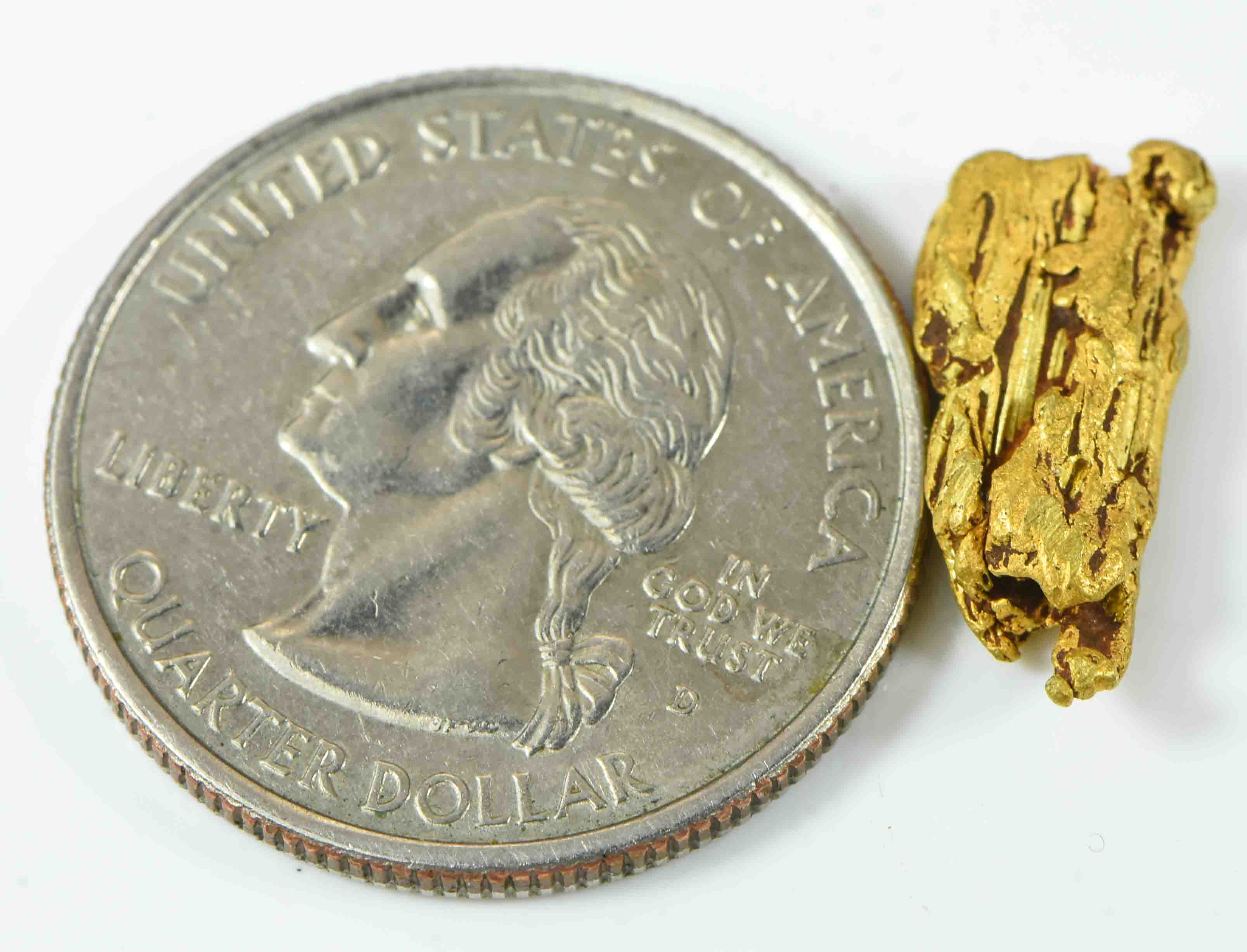 L-1 Alaskan BC Dendritic Exotic Shaped Gold Nugget "Special Collection" 2.42 Grams