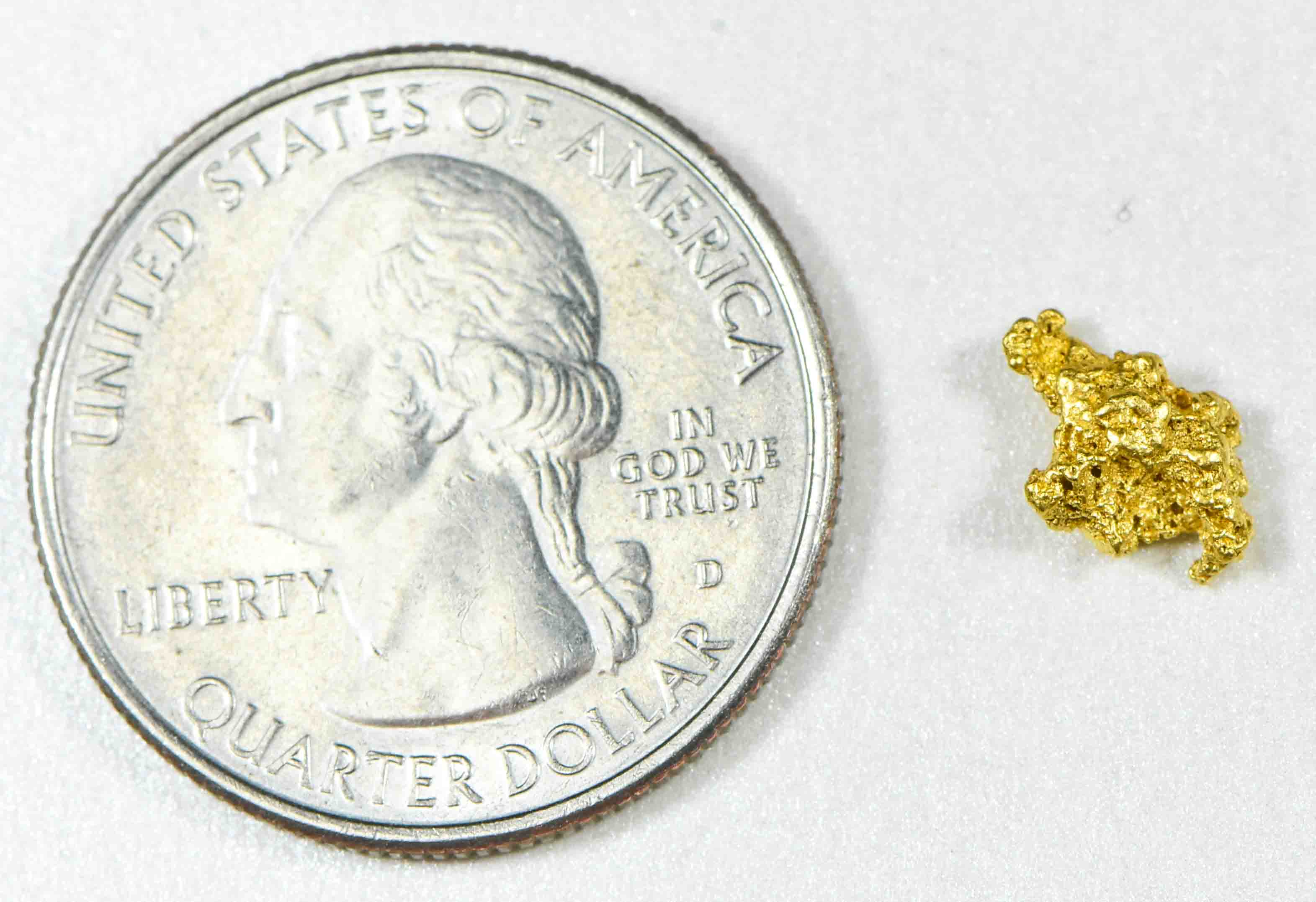 #775 Natural Gold Nugget Australian .71 Grams Genuine