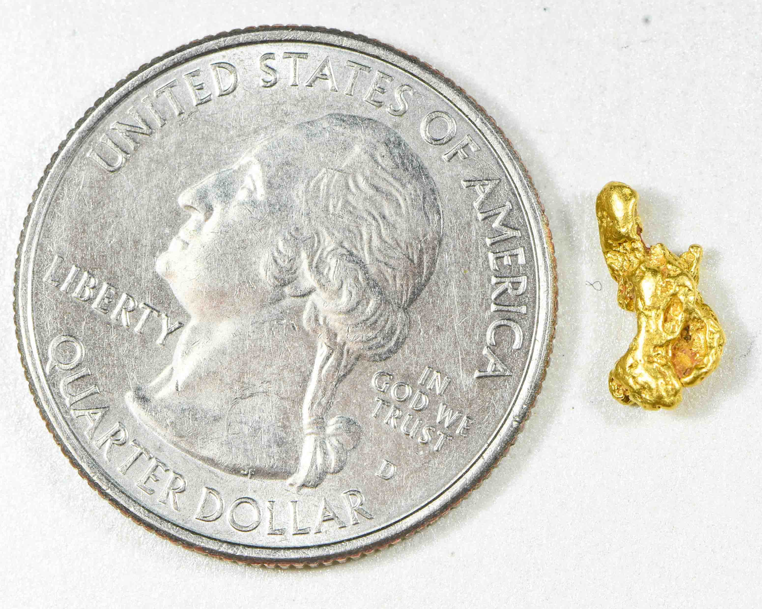 #780 Natural Gold Nugget Australian .66 Grams Genuine