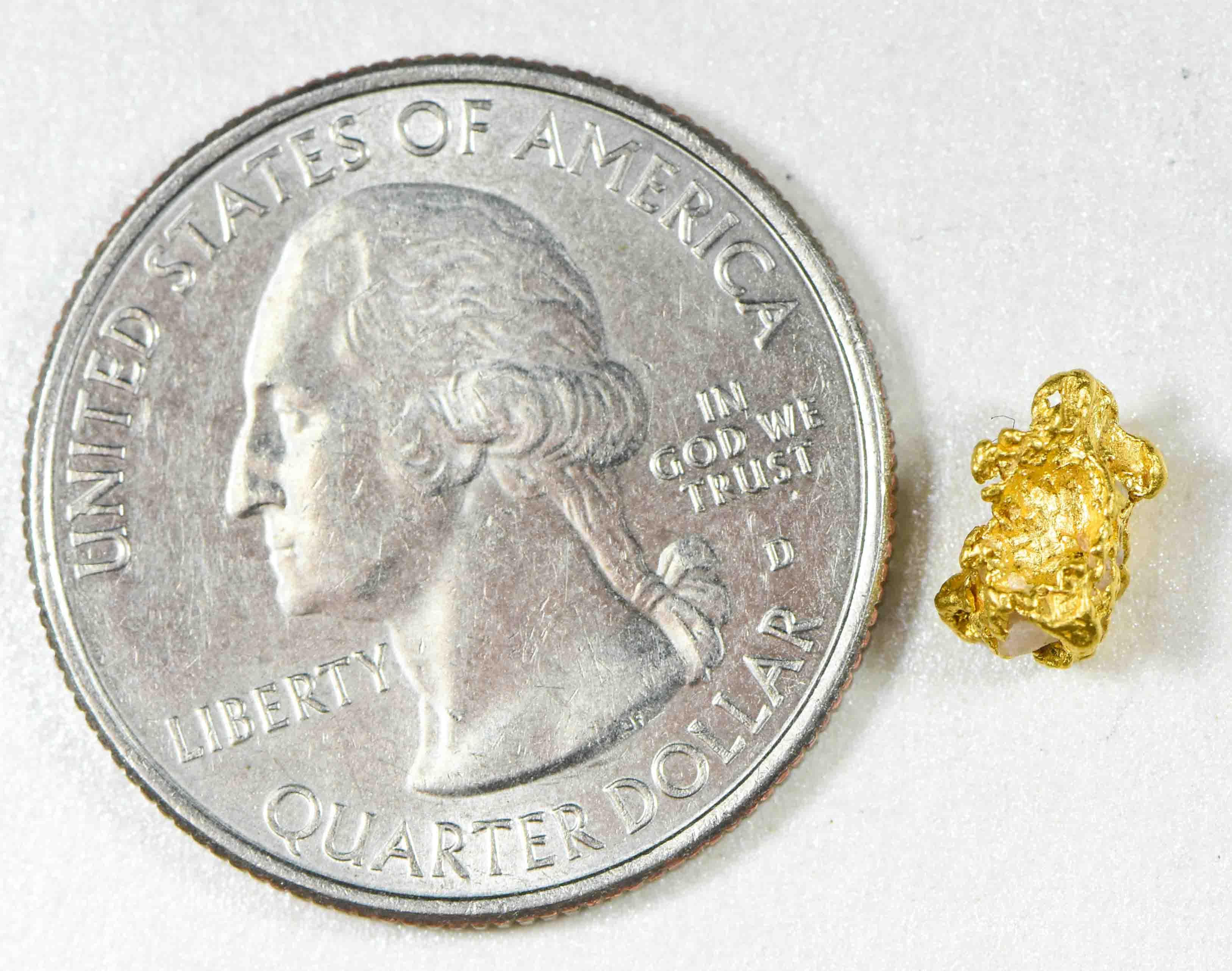 #793 Natural Gold Nugget Australian .83 Grams Genuine