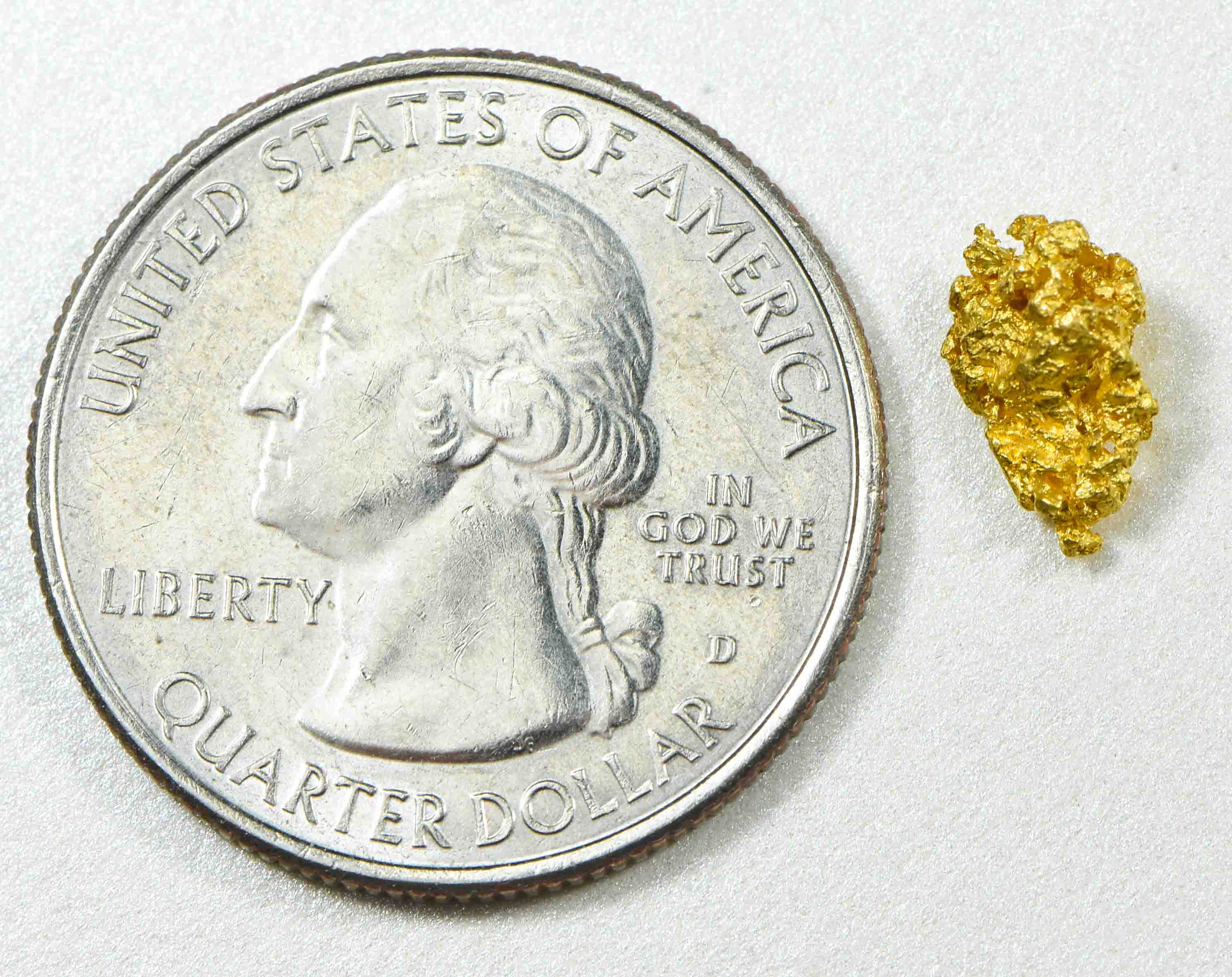 #804 Natural Gold Nugget Australian .69 Grams Genuine