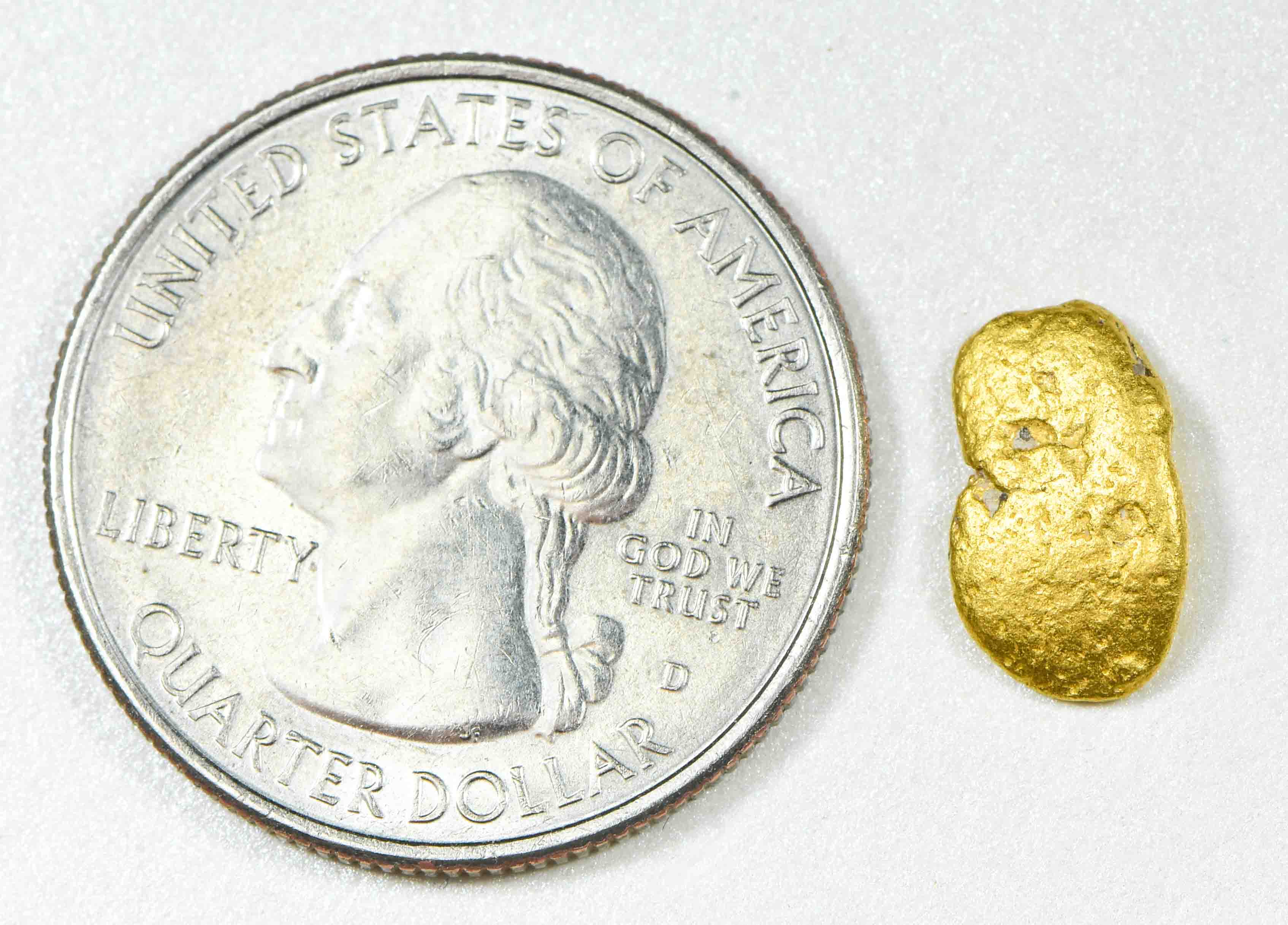 #768 Natural Gold Nugget Australian 1.79 Grams Genuine