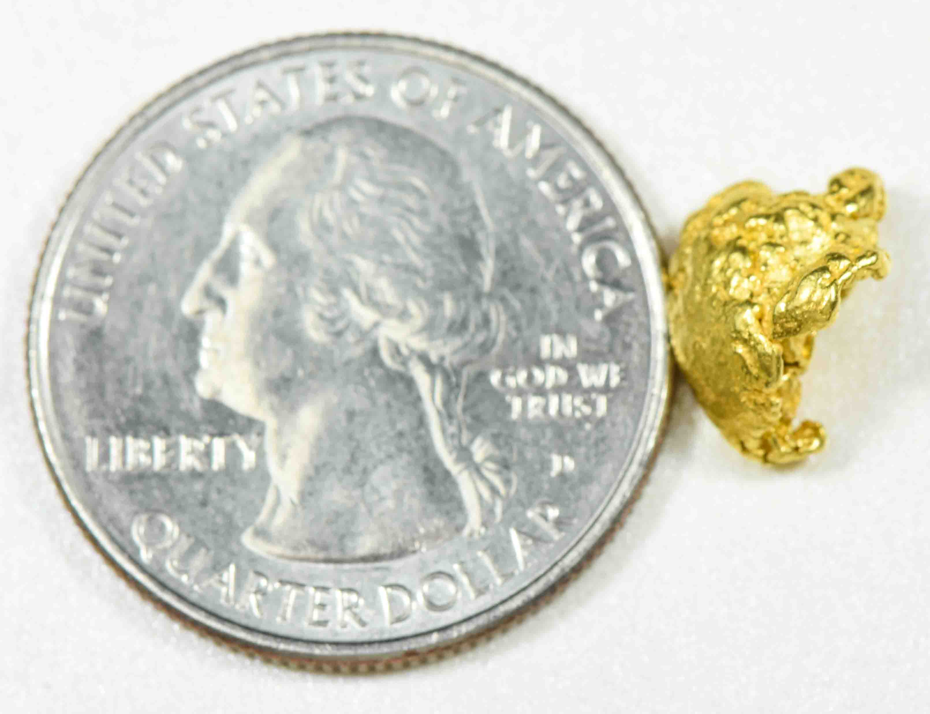#246 Alaskan BC Natural Gold Nugget 2.54 Grams Genuine