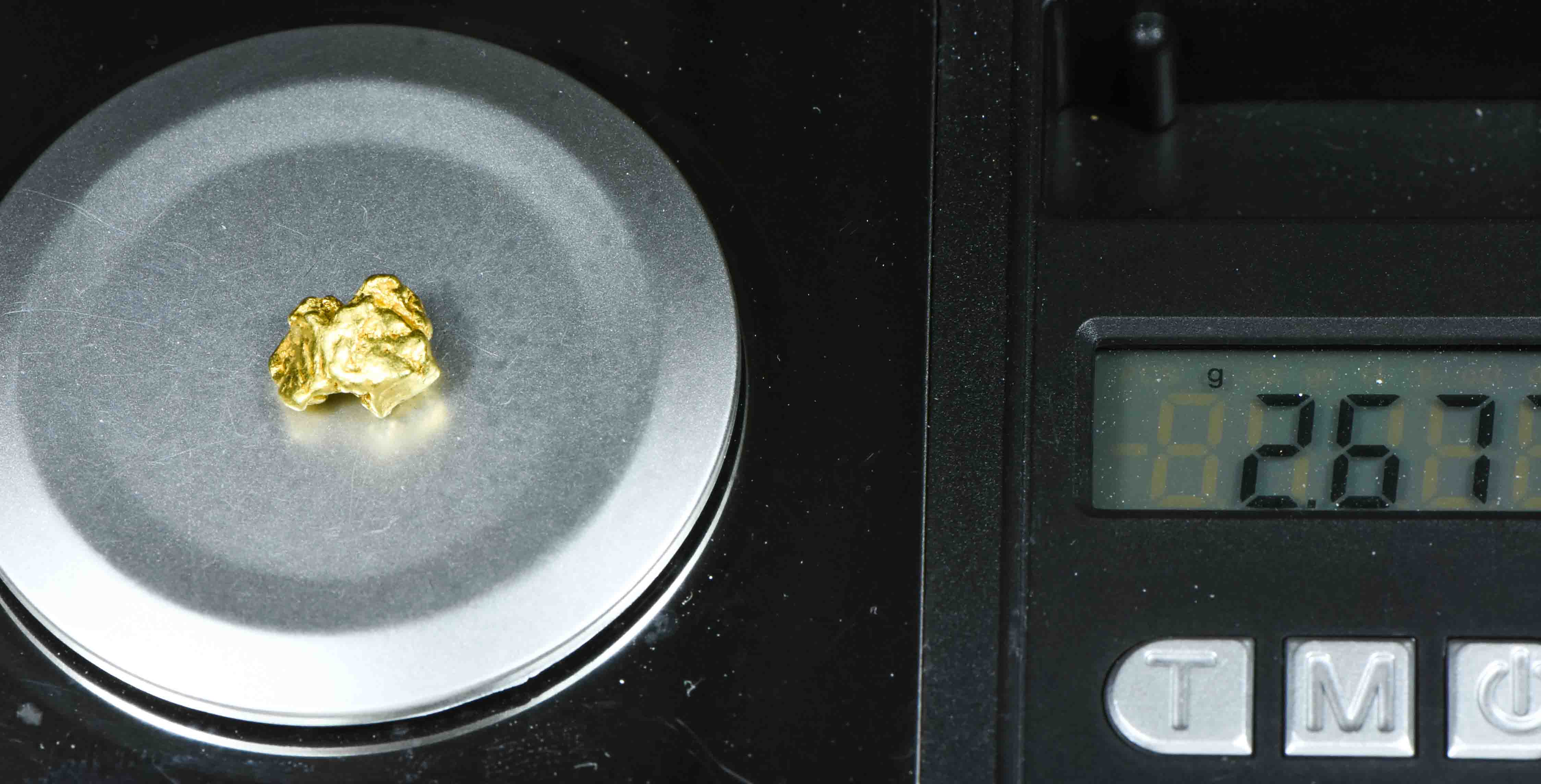 #275 Alaskan BC Natural Gold Nugget 2.67 Grams Genuine