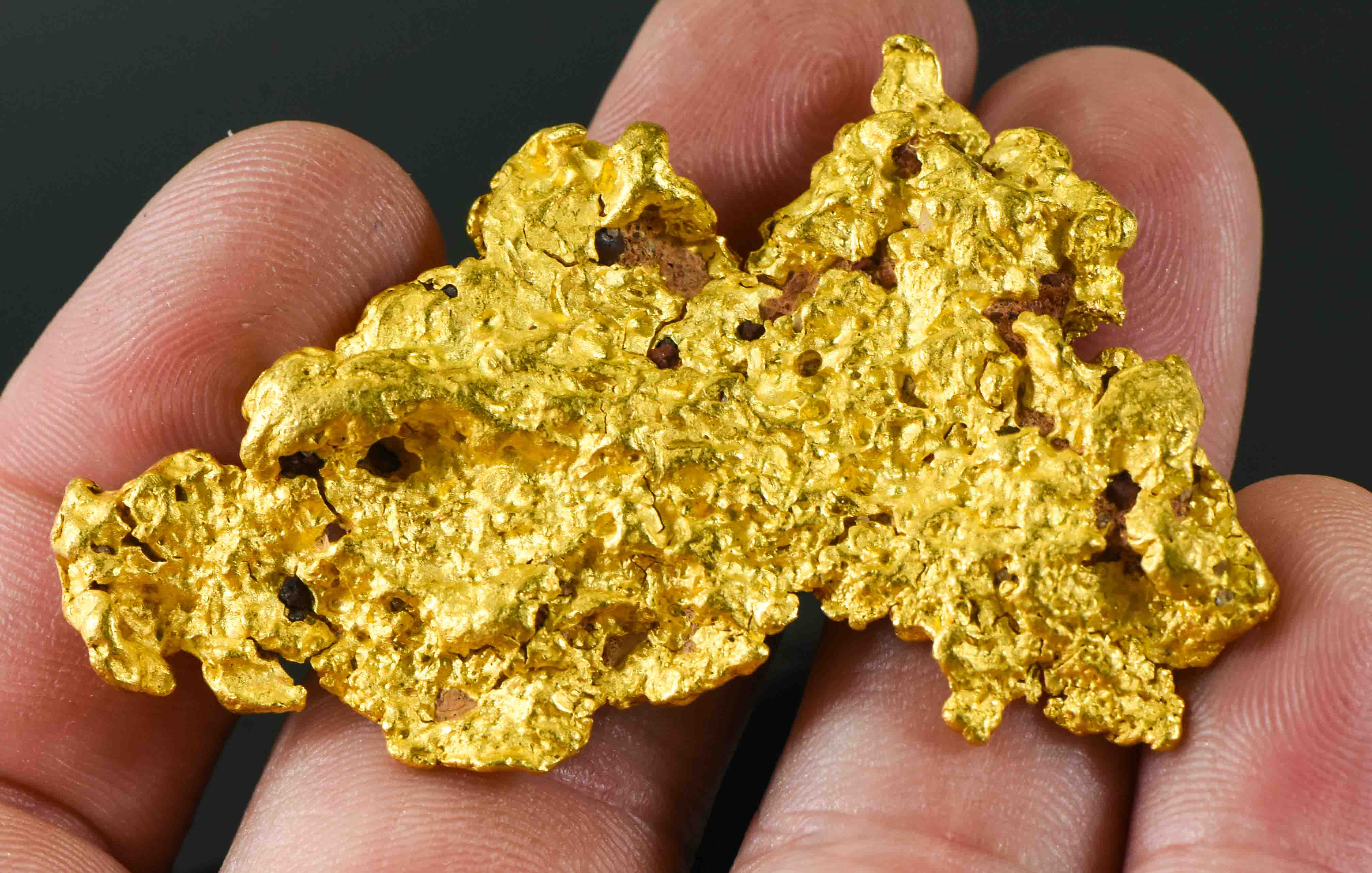 Large Natural Gold Nugget Australian 68.20 Grams 2.19 Troy Ounces Very Rare