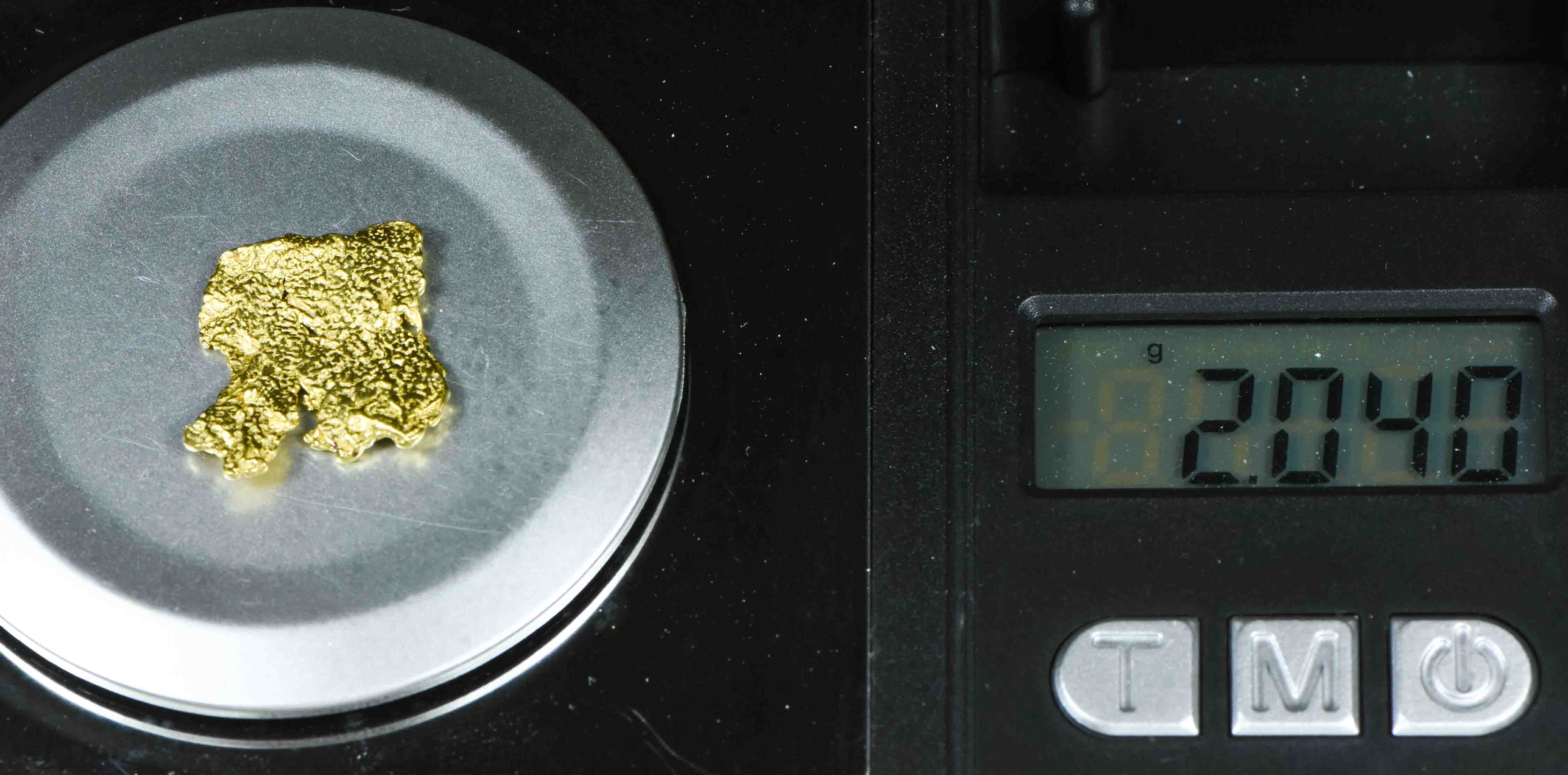 L-7 Alaskan BC Leaf Exotic Shaped Gold Nugget "Special Collection" 2.04 Grams