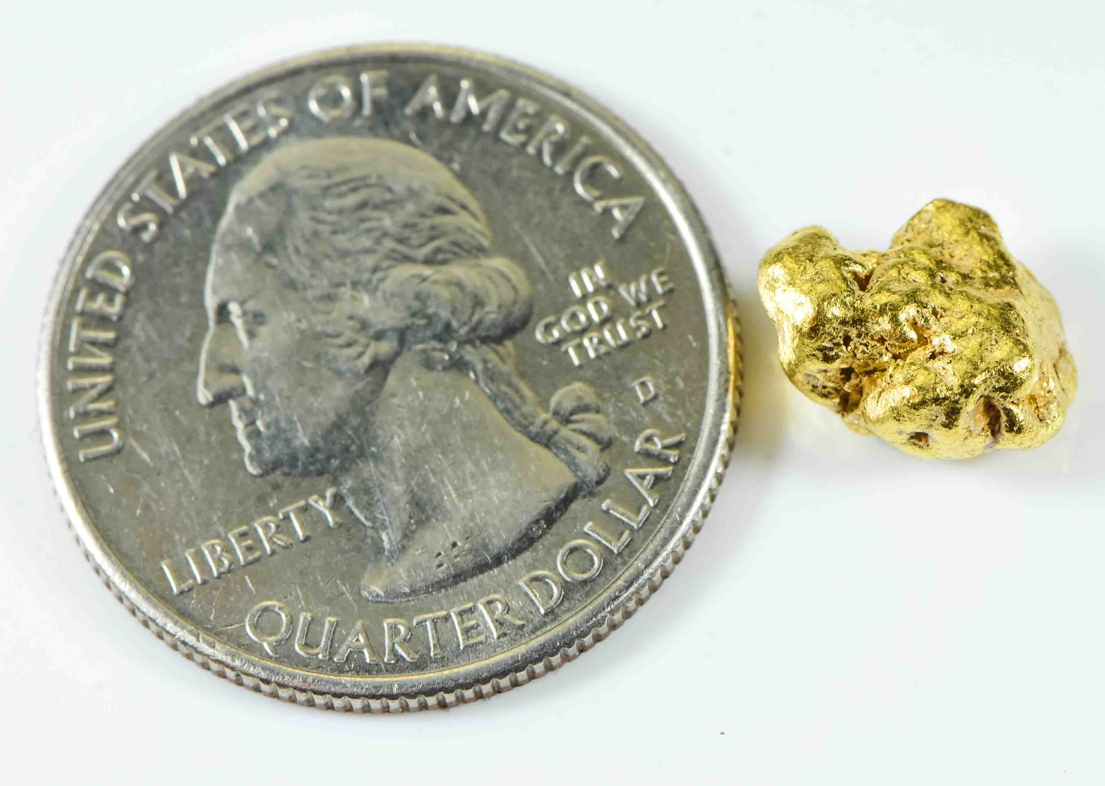 #248 Alaskan BC Natural Gold Nugget 2.81 Grams Genuine