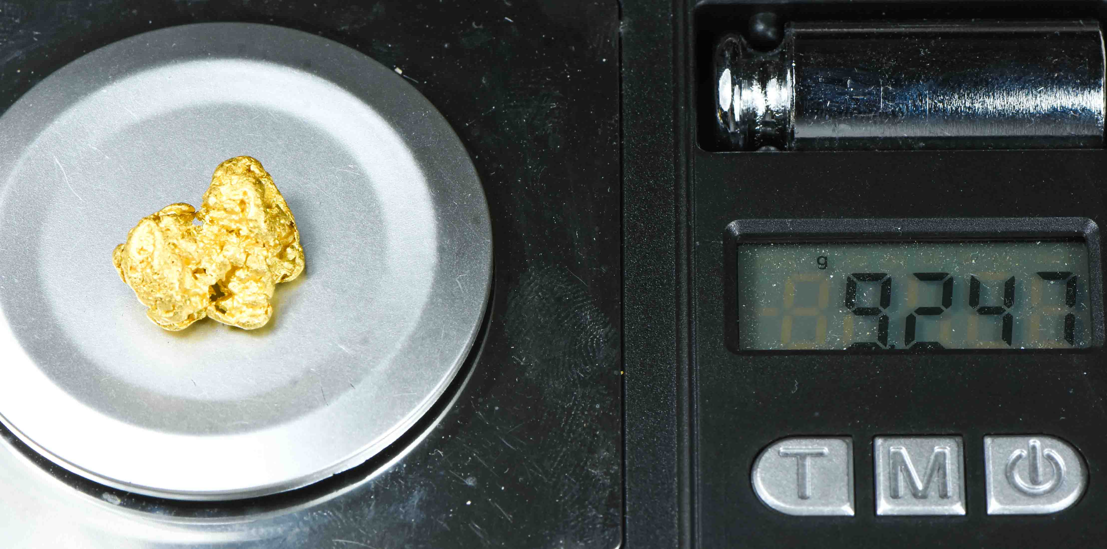 #1147 Natural Gold Nugget Australian 9.24 Grams Genuine