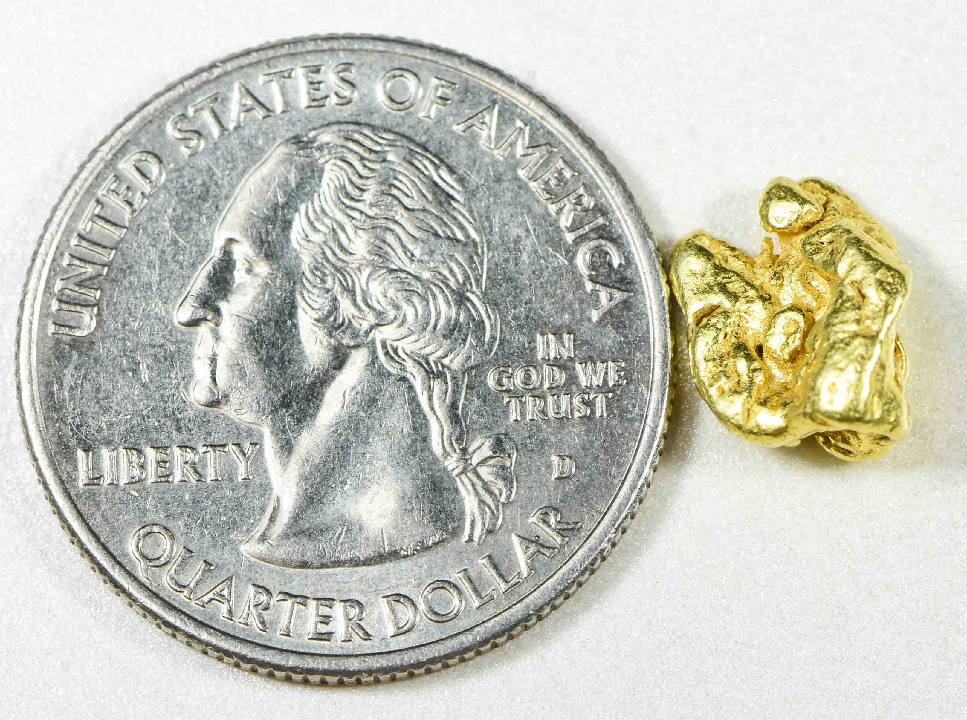 #289 Alaskan BC Natural Gold Nugget 2.56 Grams Genuine