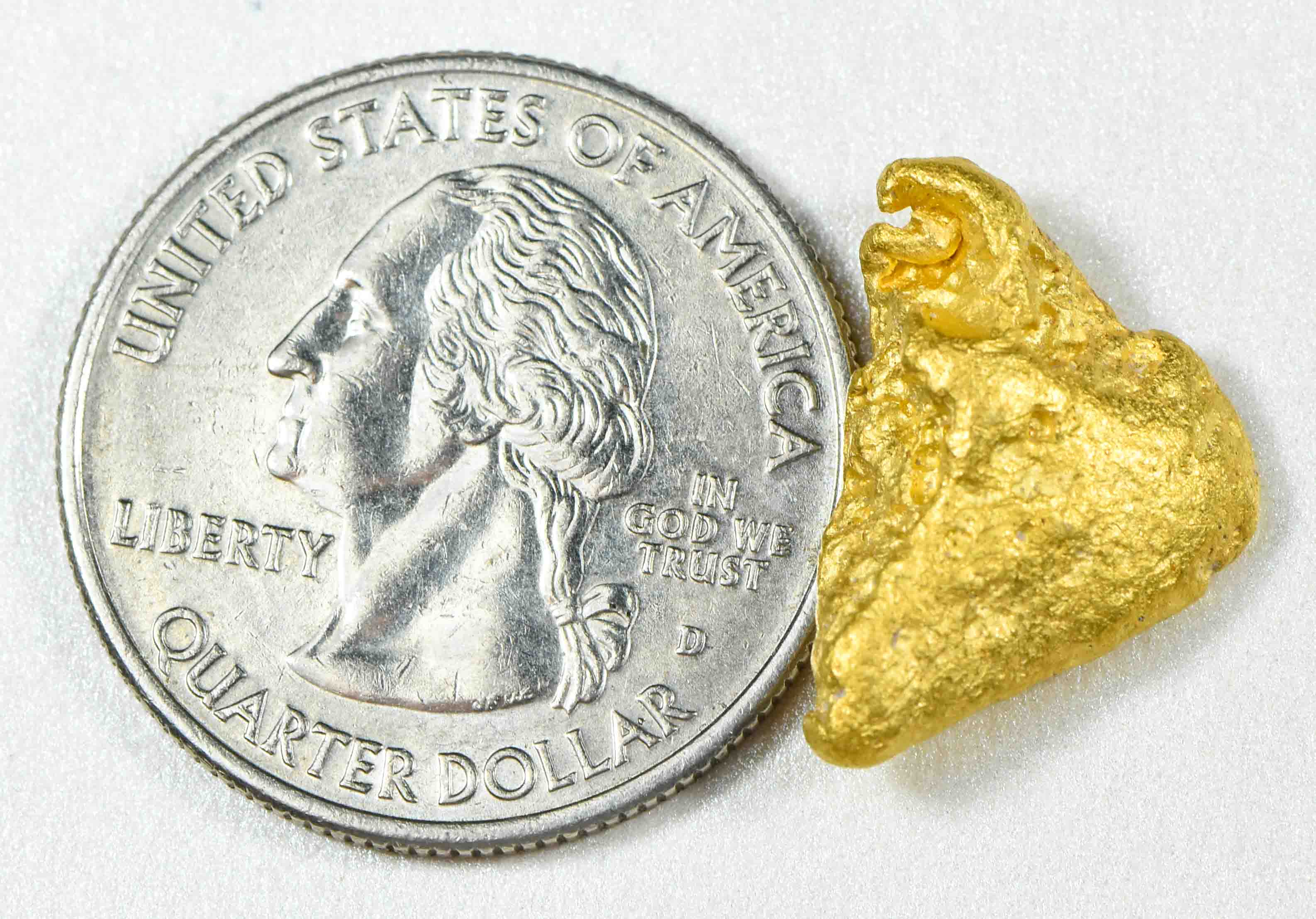 #1182 Natural Gold Nugget Australian 7.54 Grams Genuine