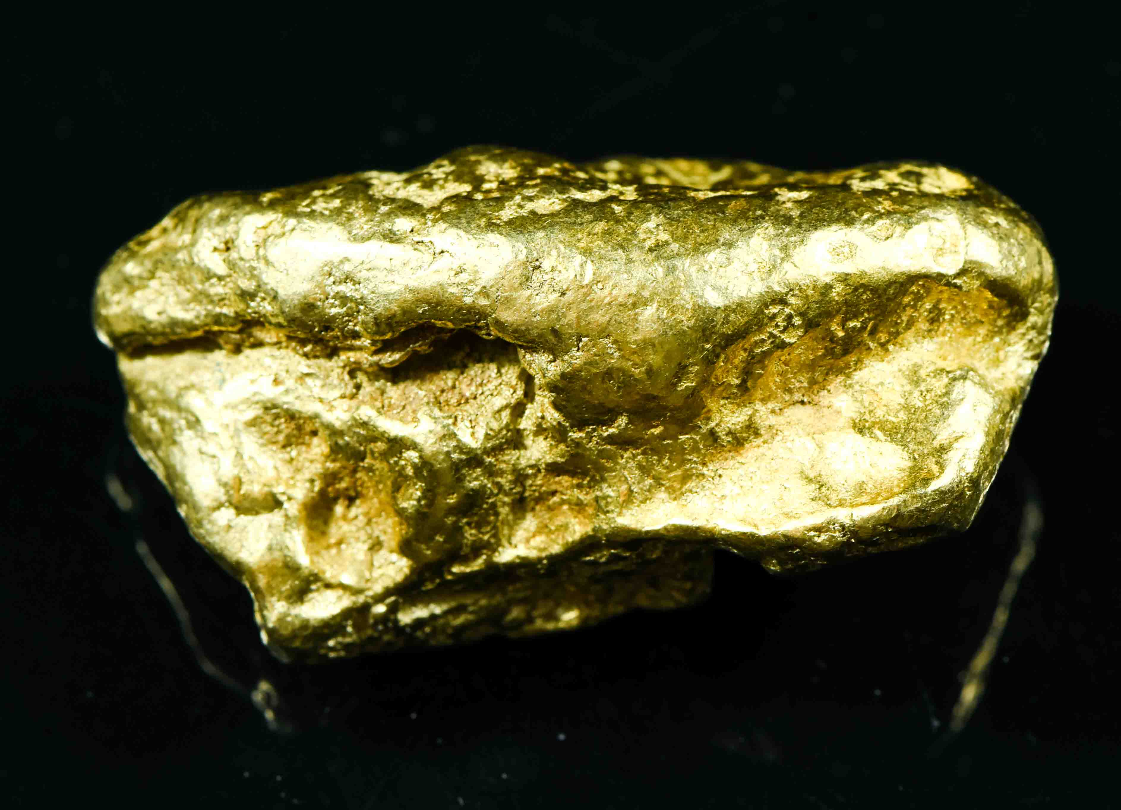 QN-67 "Alaskan BC Gold Nuggets with Quartz" Genuine 2.00 Grams