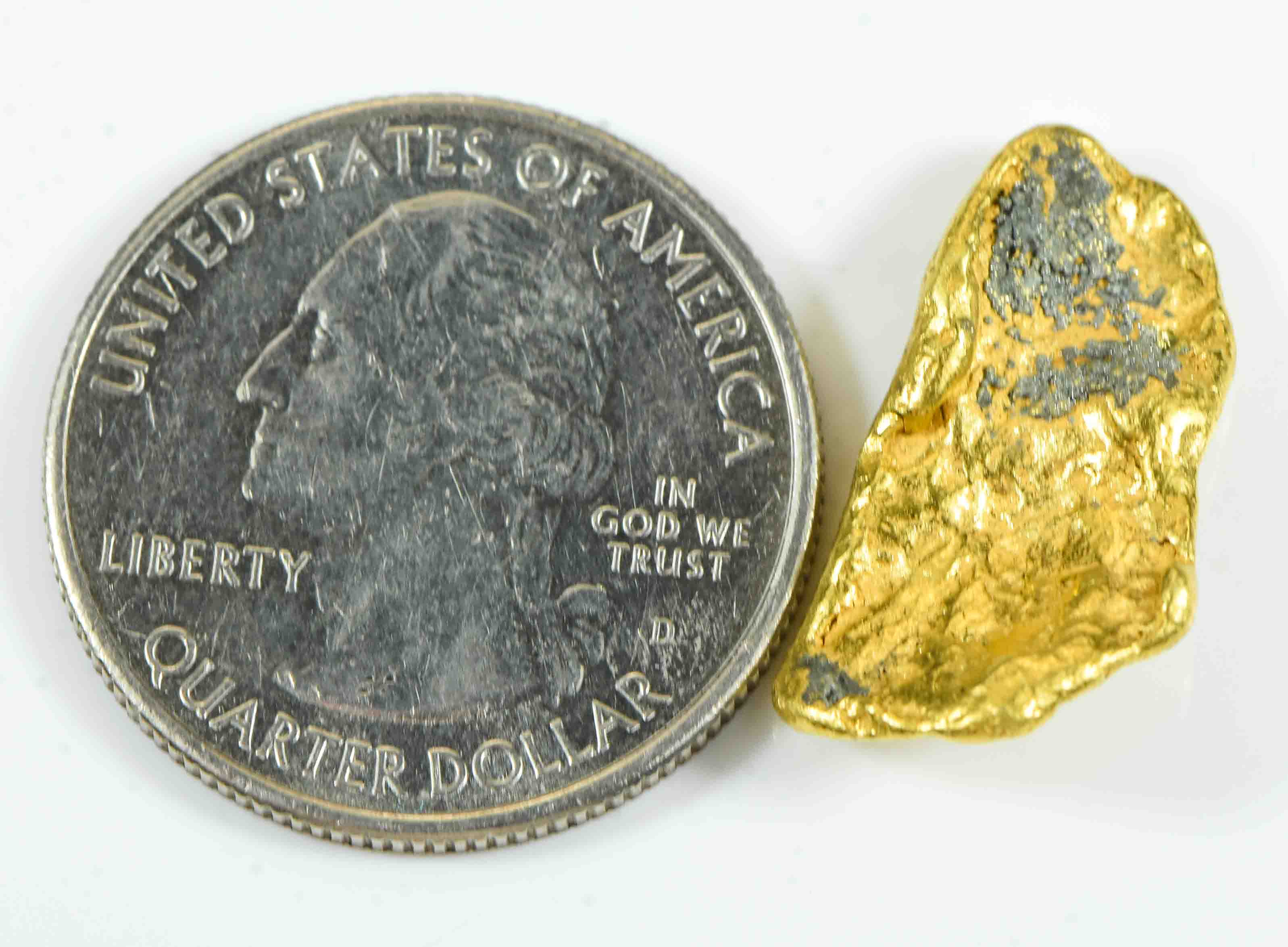 #361 Alaskan BC Natural Gold Nugget 6.19 Grams Genuine