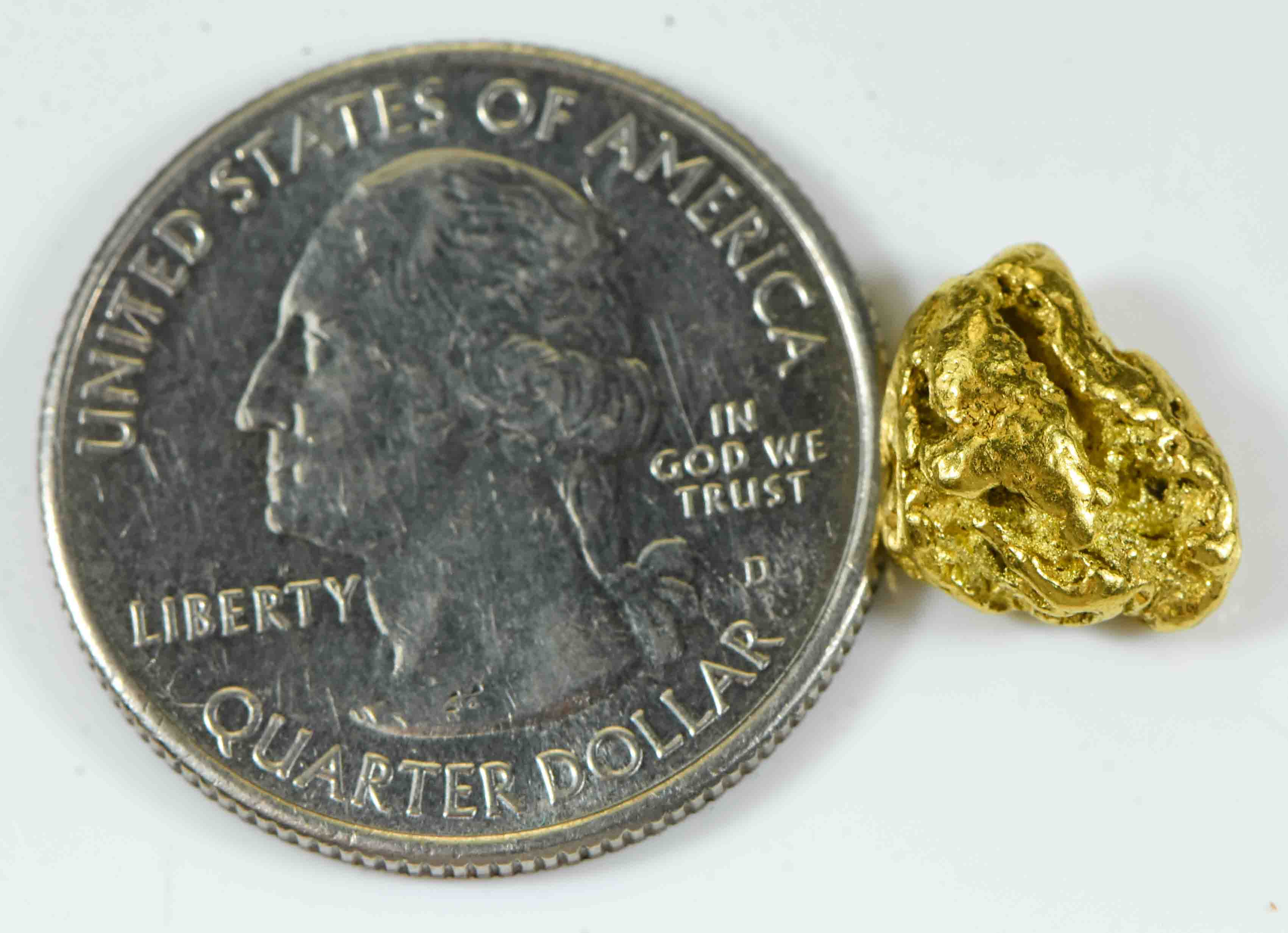 #188 Alaskan BC Natural Gold Nugget 2.64 Grams Genuine
