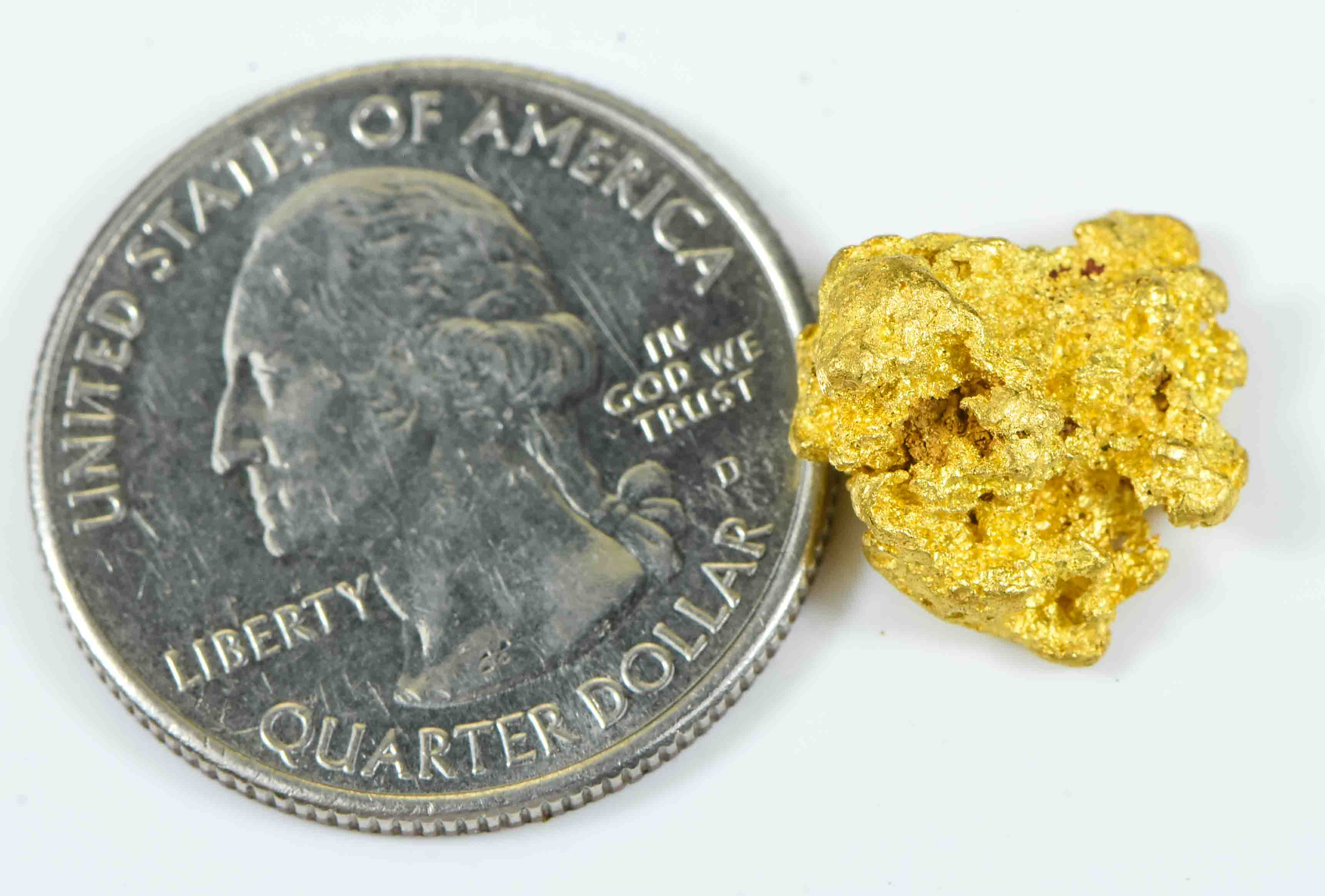 #1160 Natural Gold Nugget Australian 6.05 Grams Genuine