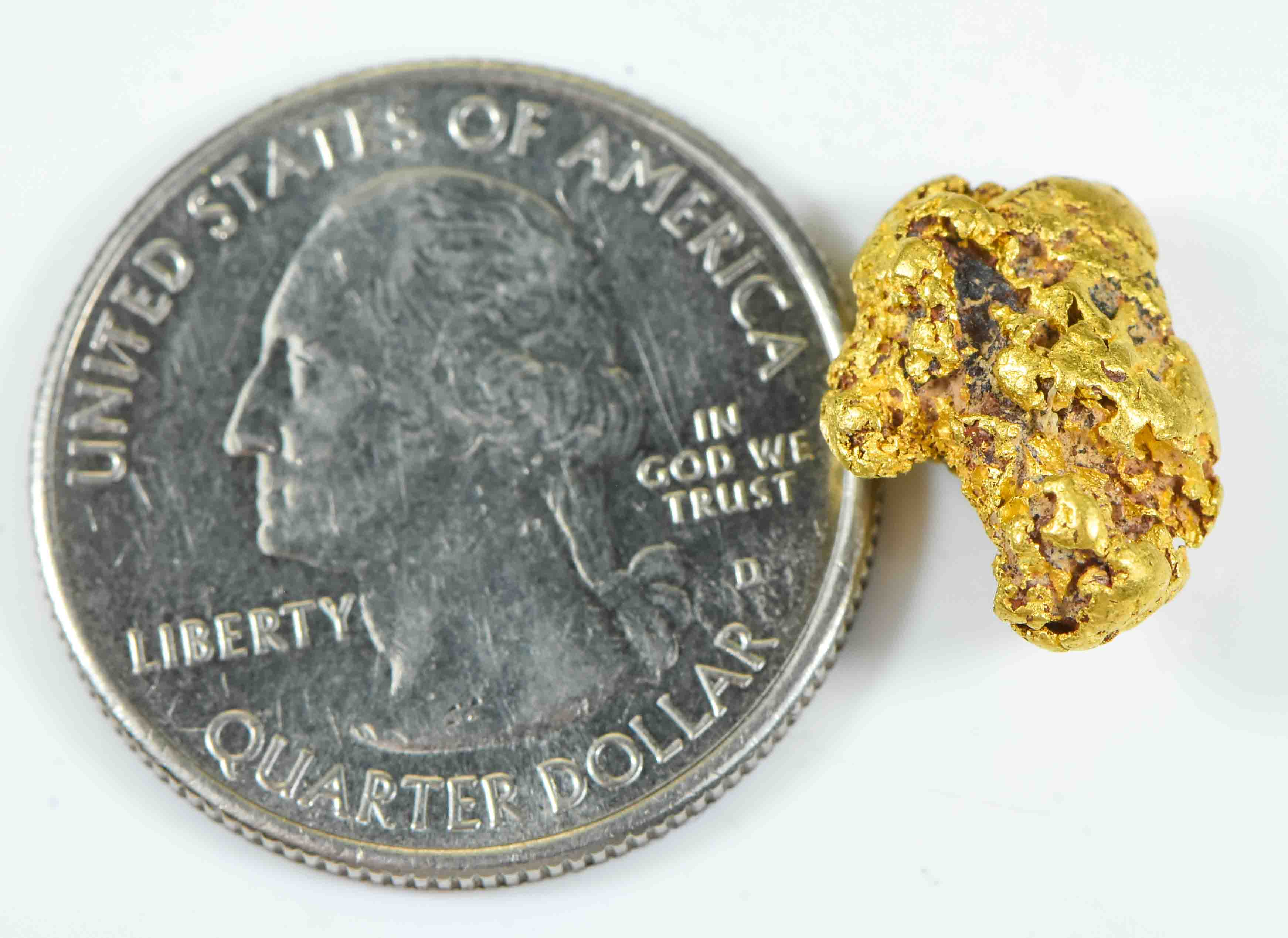 #1174 Natural Gold Nugget Australian 5.74 Grams Genuine