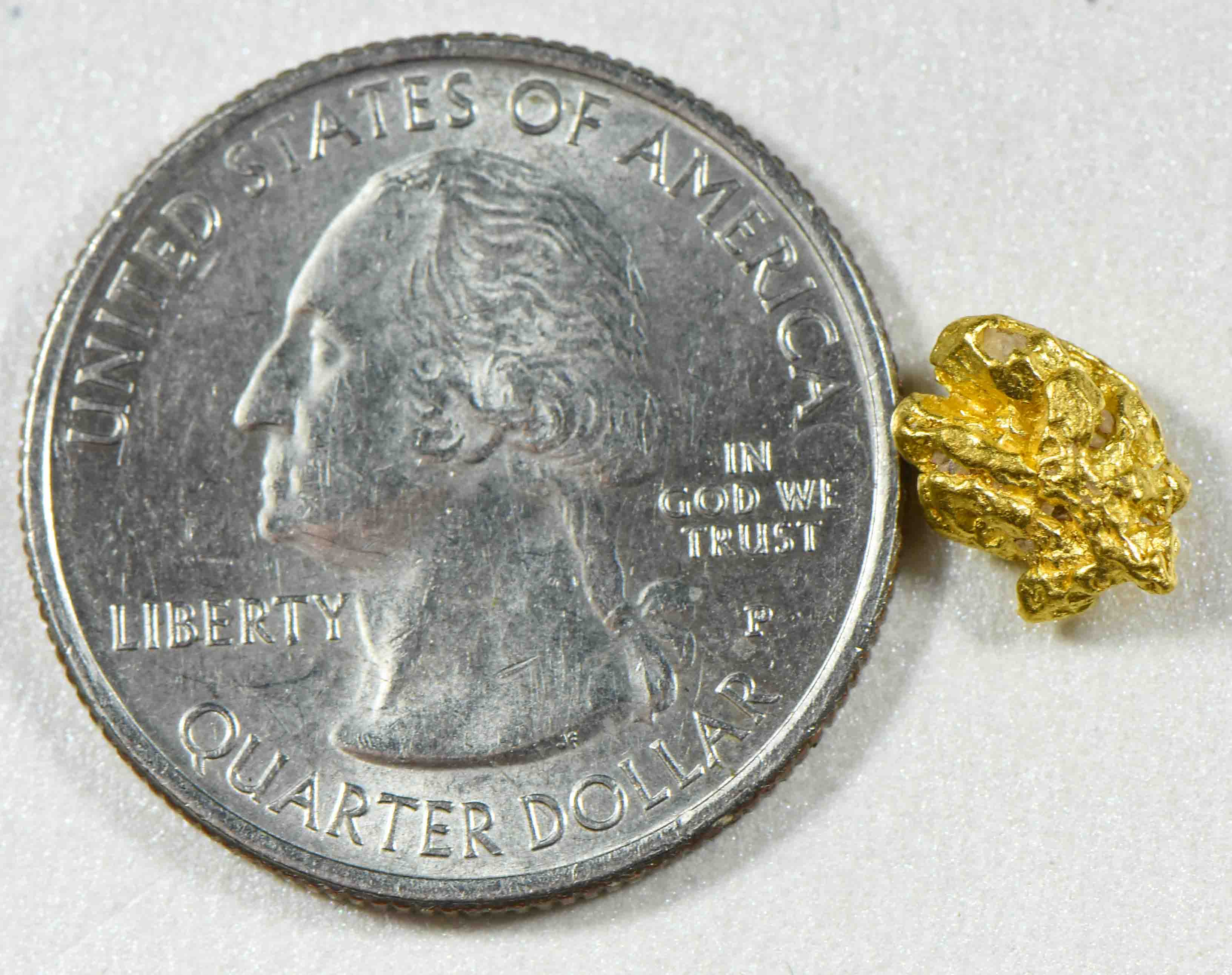 #770 Natural Gold Nugget Australian 1.21 Grams Genuine
