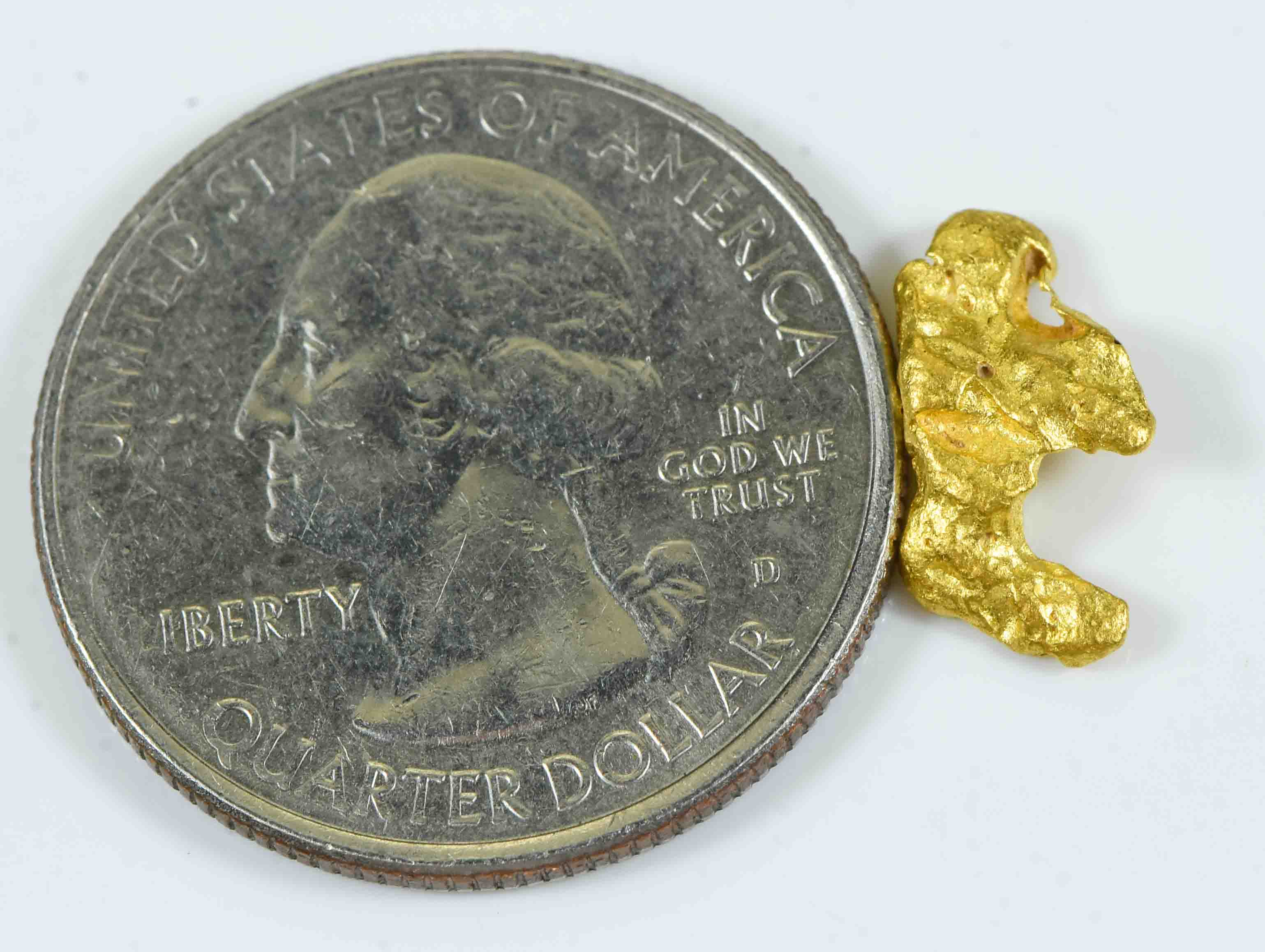 #734 Natural Gold Nugget Australian 1.30 Grams Genuine