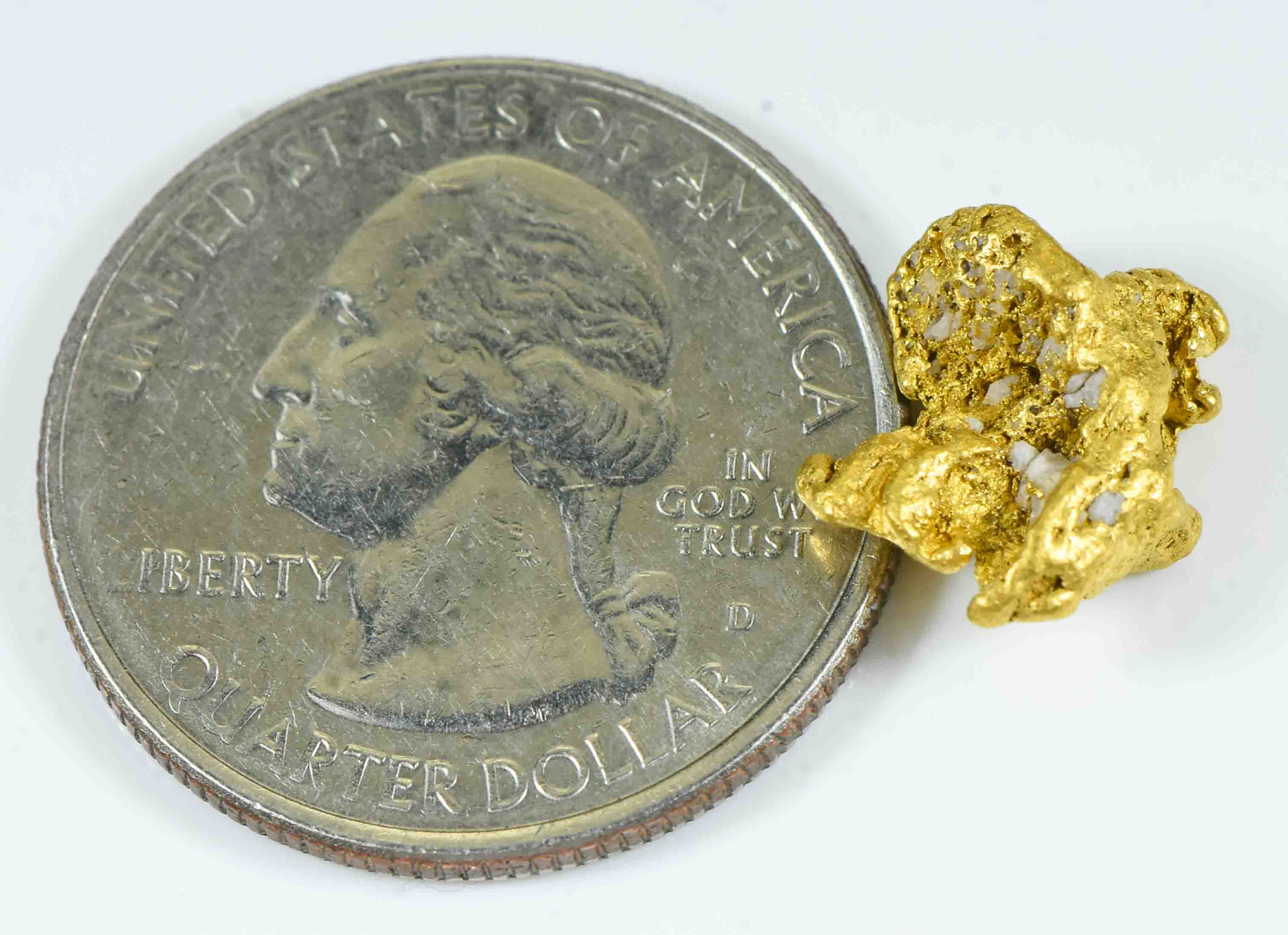 #1046 Natural Gold Nugget Australian 2.92 Grams Genuine