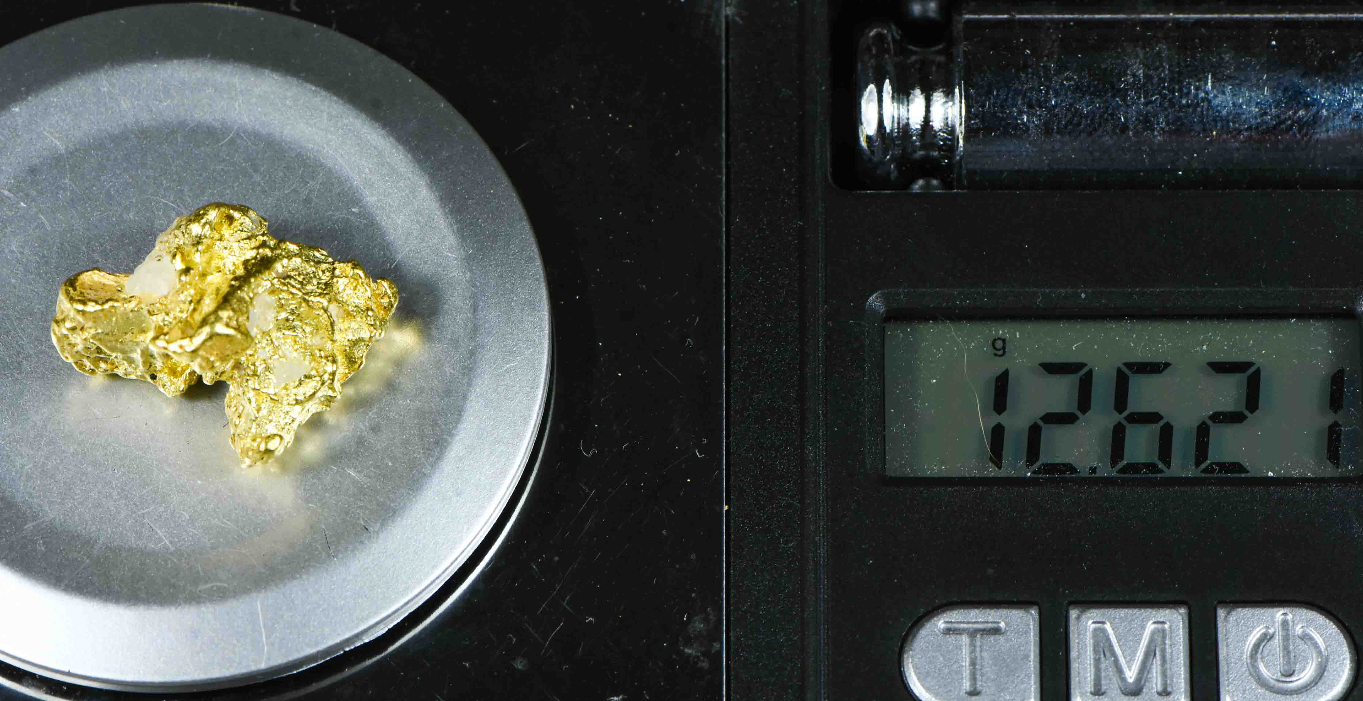 Large Natural Gold Nugget Australian 53.39 Grams 1.72 Troy Ounces Very Rare