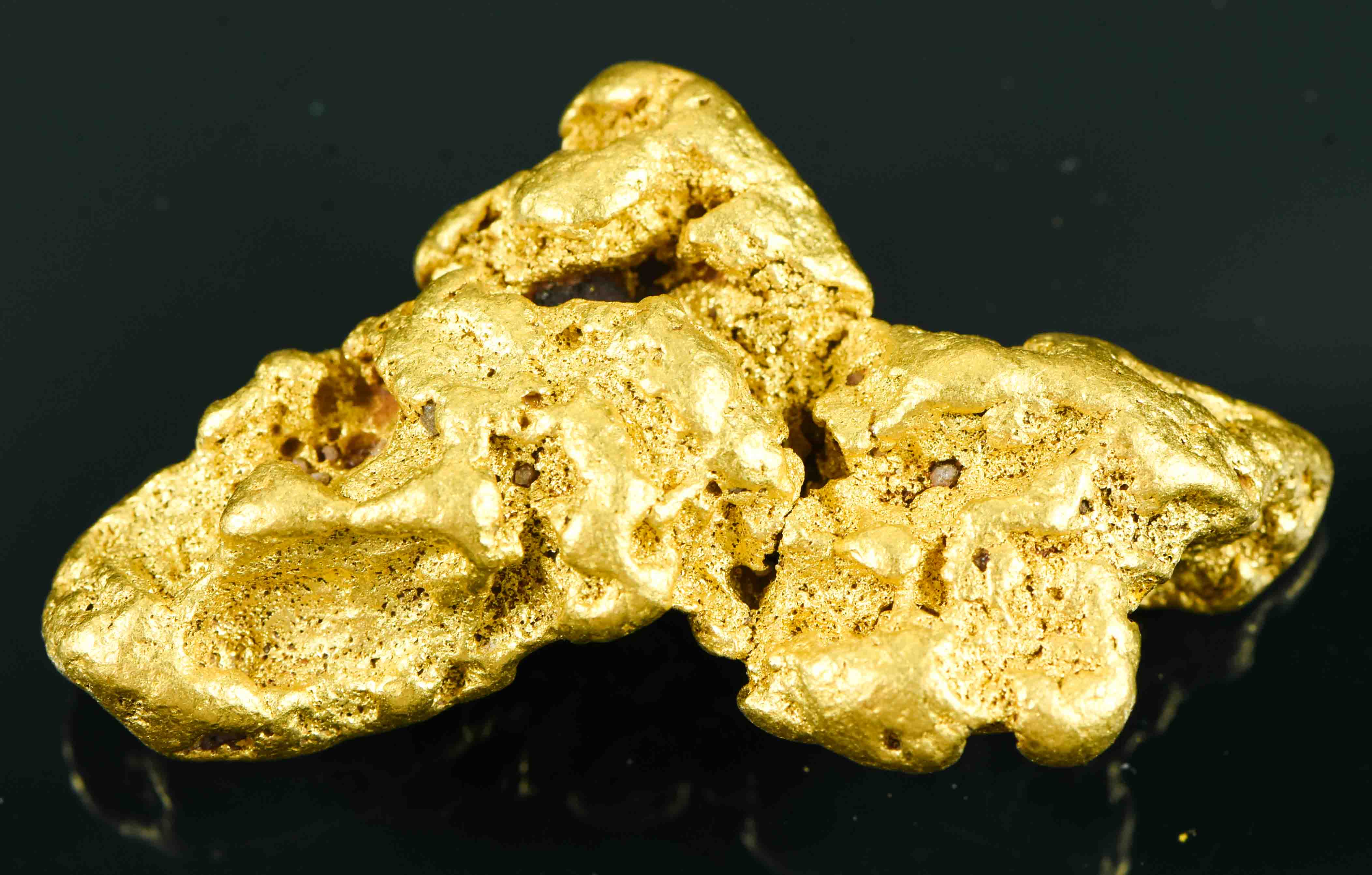 Large Natural Gold Nugget Australian 52.57 Grams 1.69 Troy Ounces Very Rare