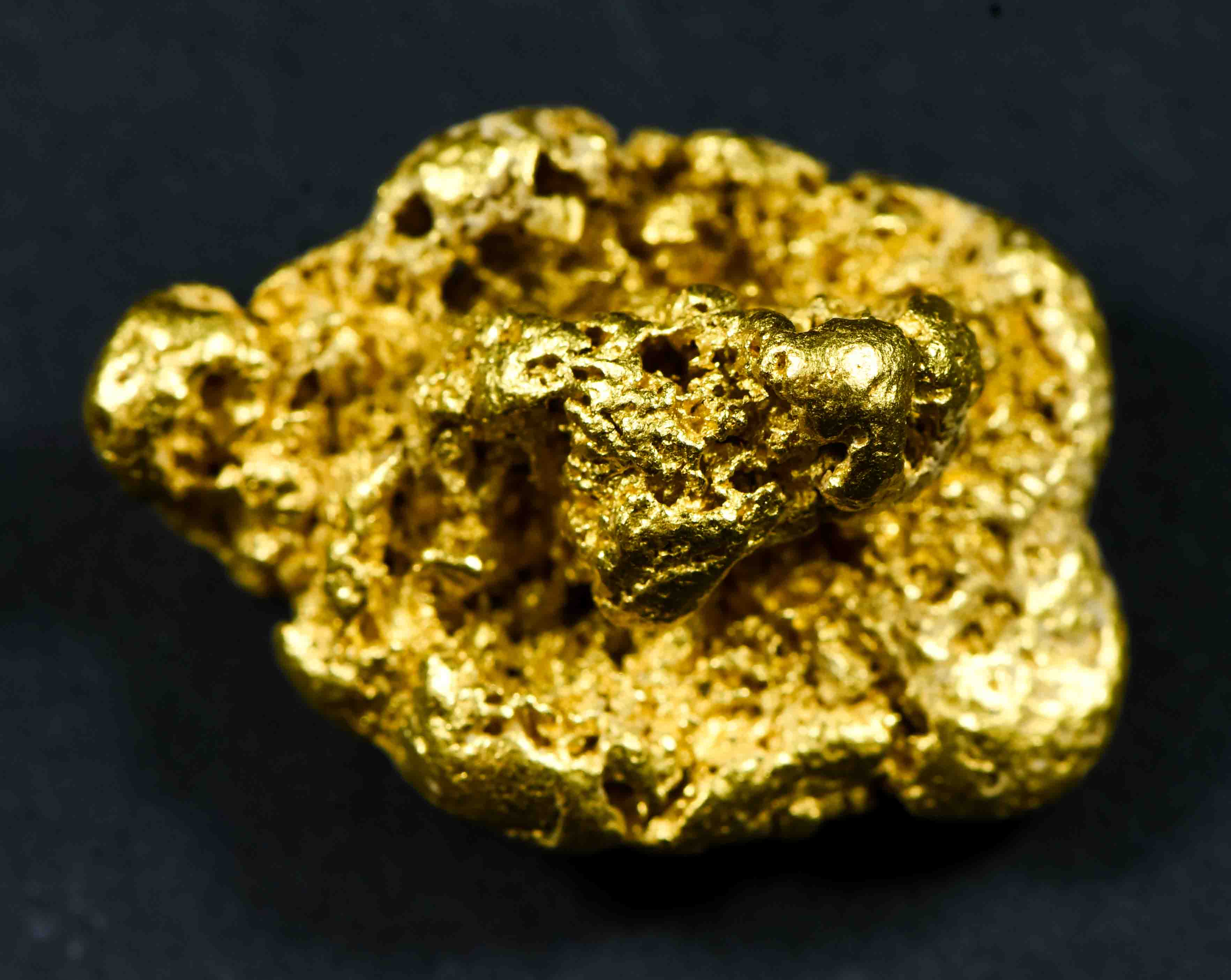 #1207 Natural Gold Nugget Australian 20.28 Grams Genuine