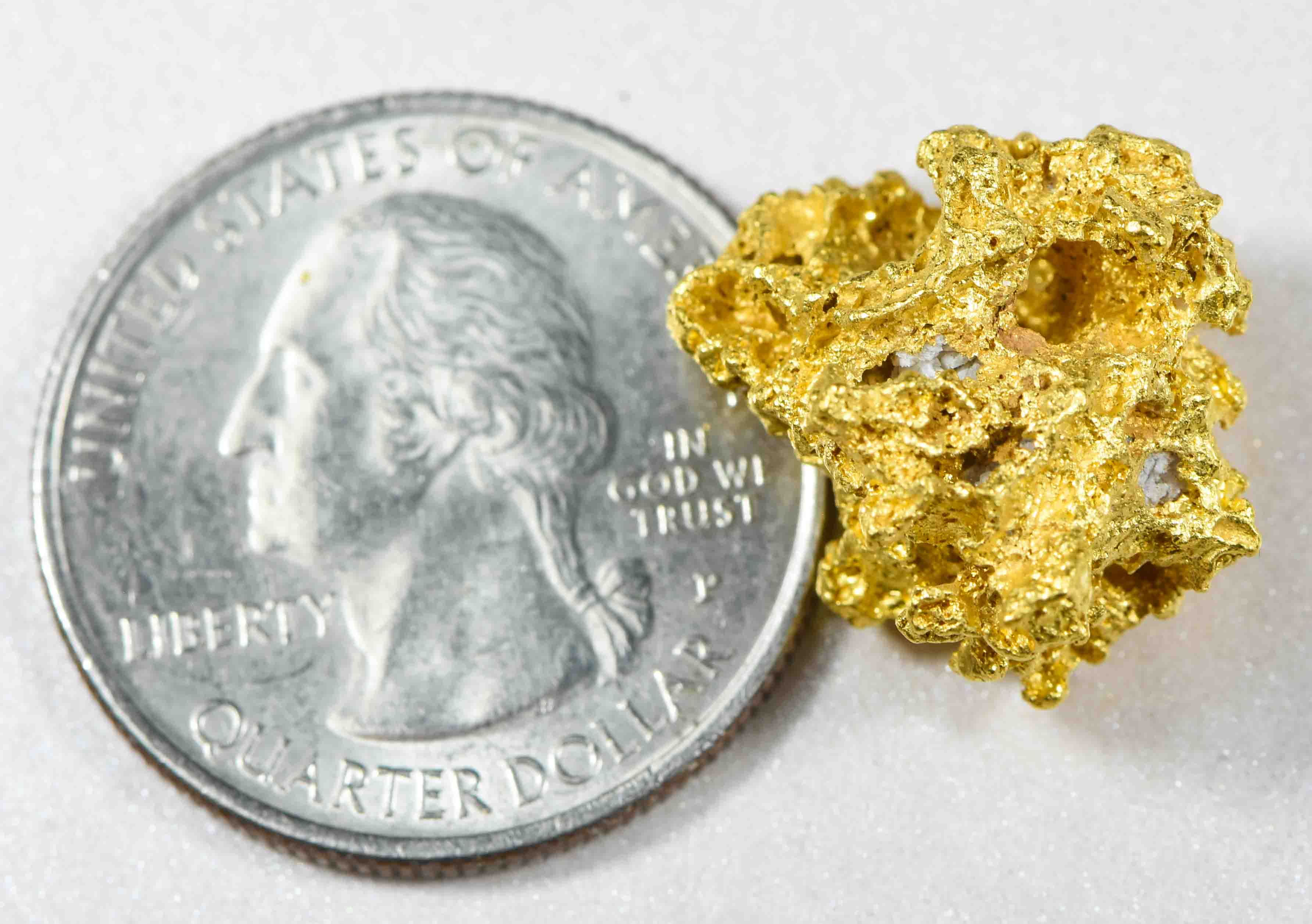 #1227 Natural Gold Nugget Australian 11.44 Grams Genuine