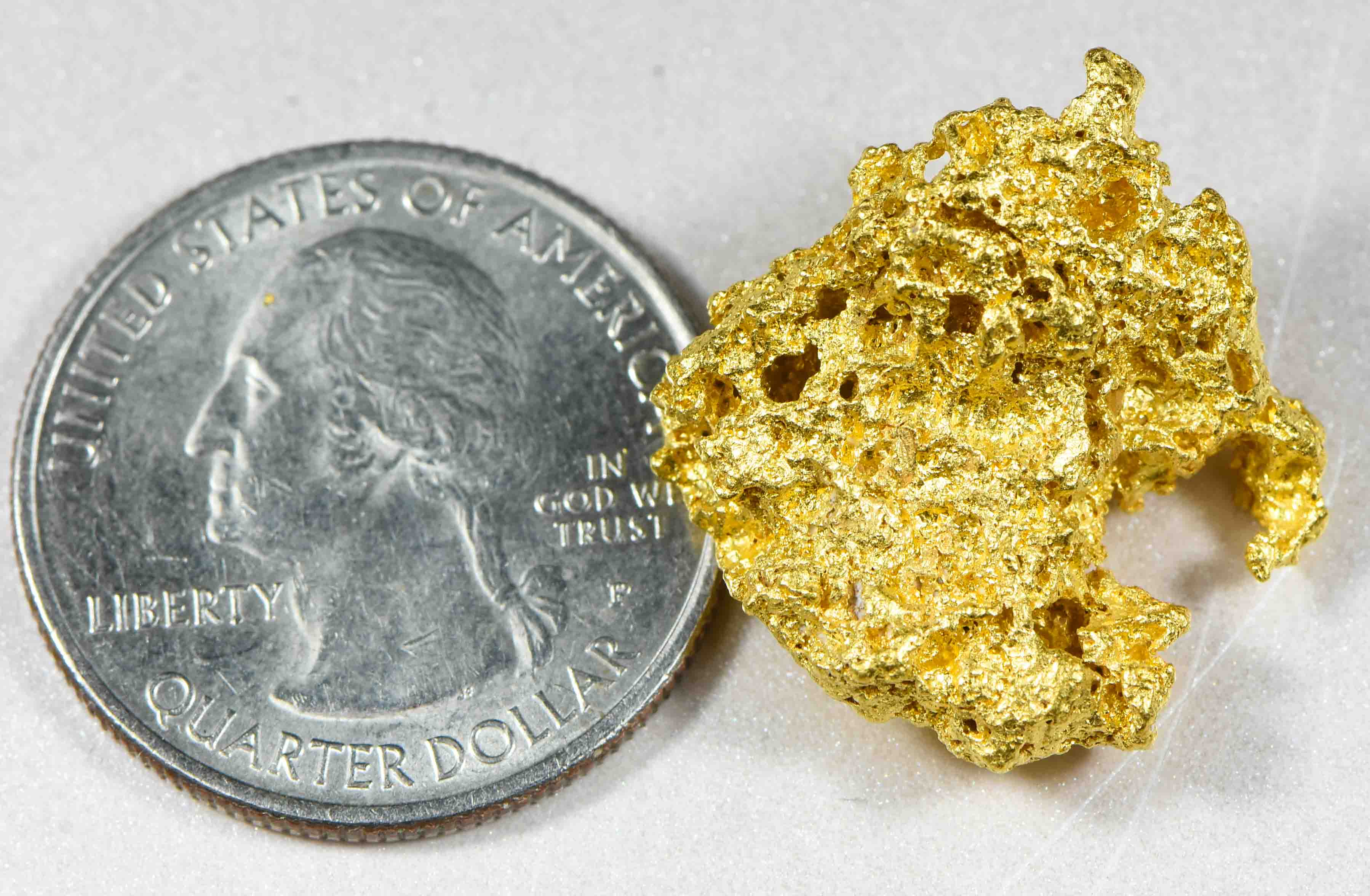 #1230 Natural Gold Nugget Australian 14.65 Grams Genuine