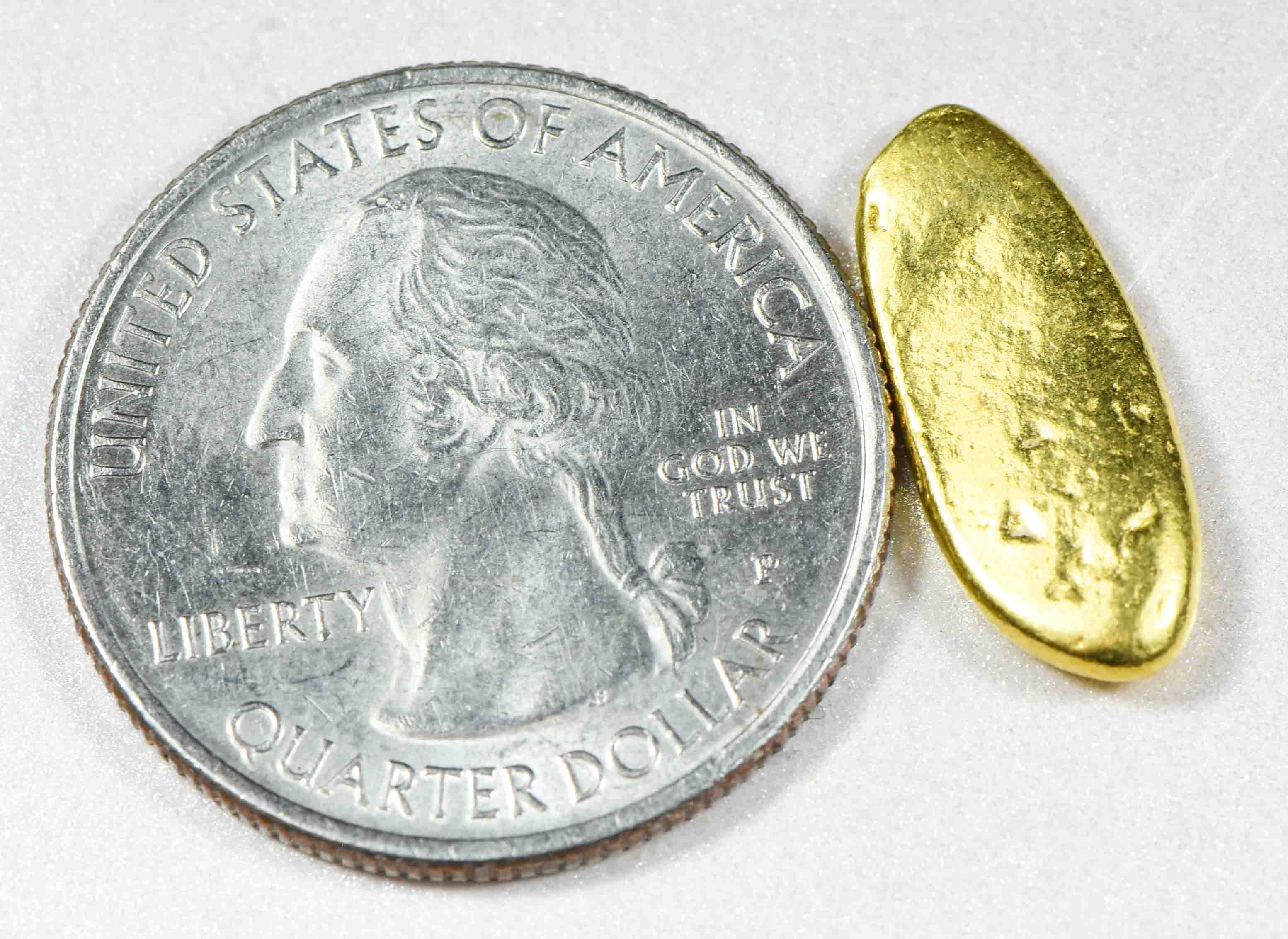 #190 Alaskan BC Natural Gold Nugget 3.30 Grams Genuine