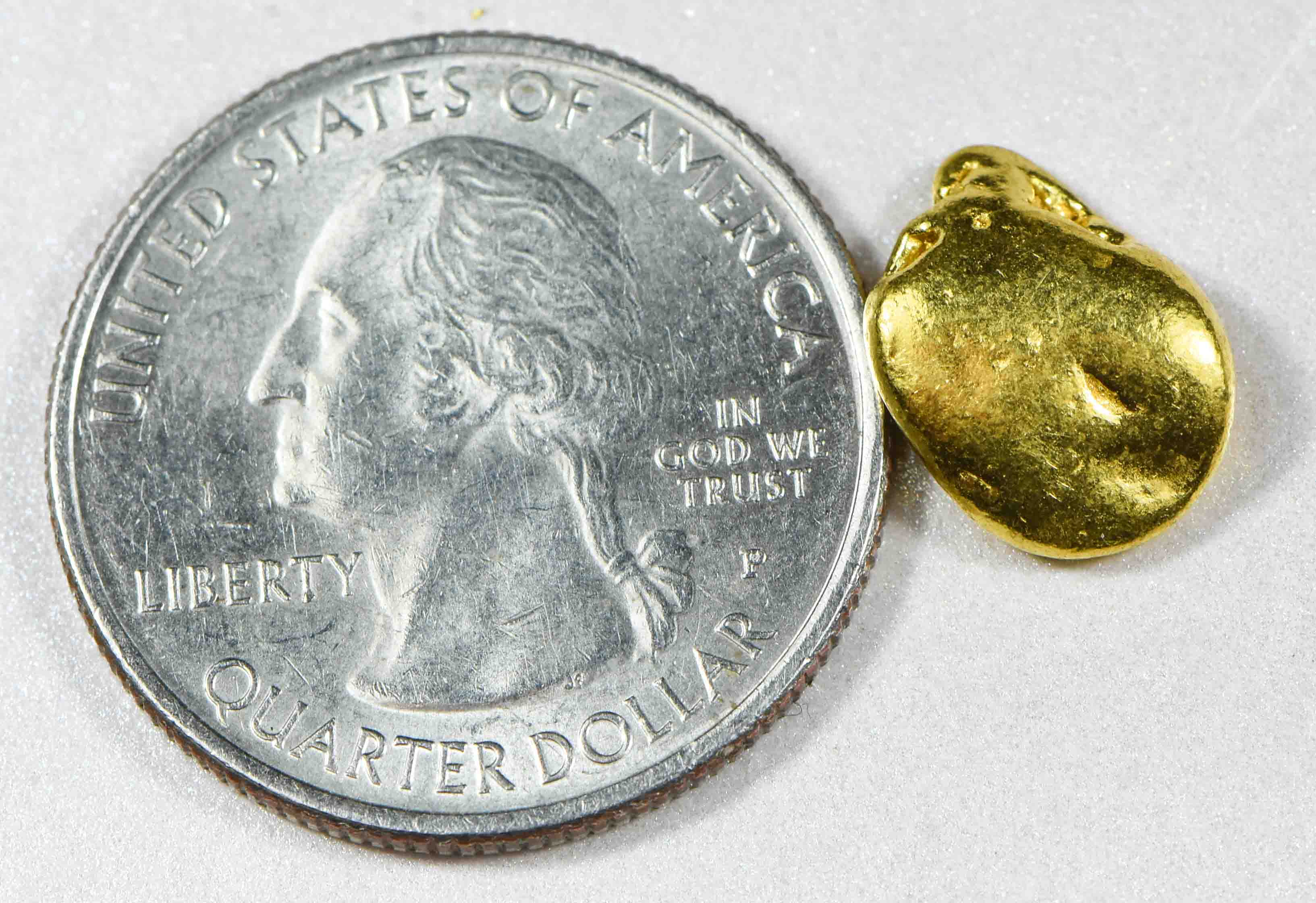 #198 Alaskan BC Natural Gold Nugget 4.01 Grams Genuine