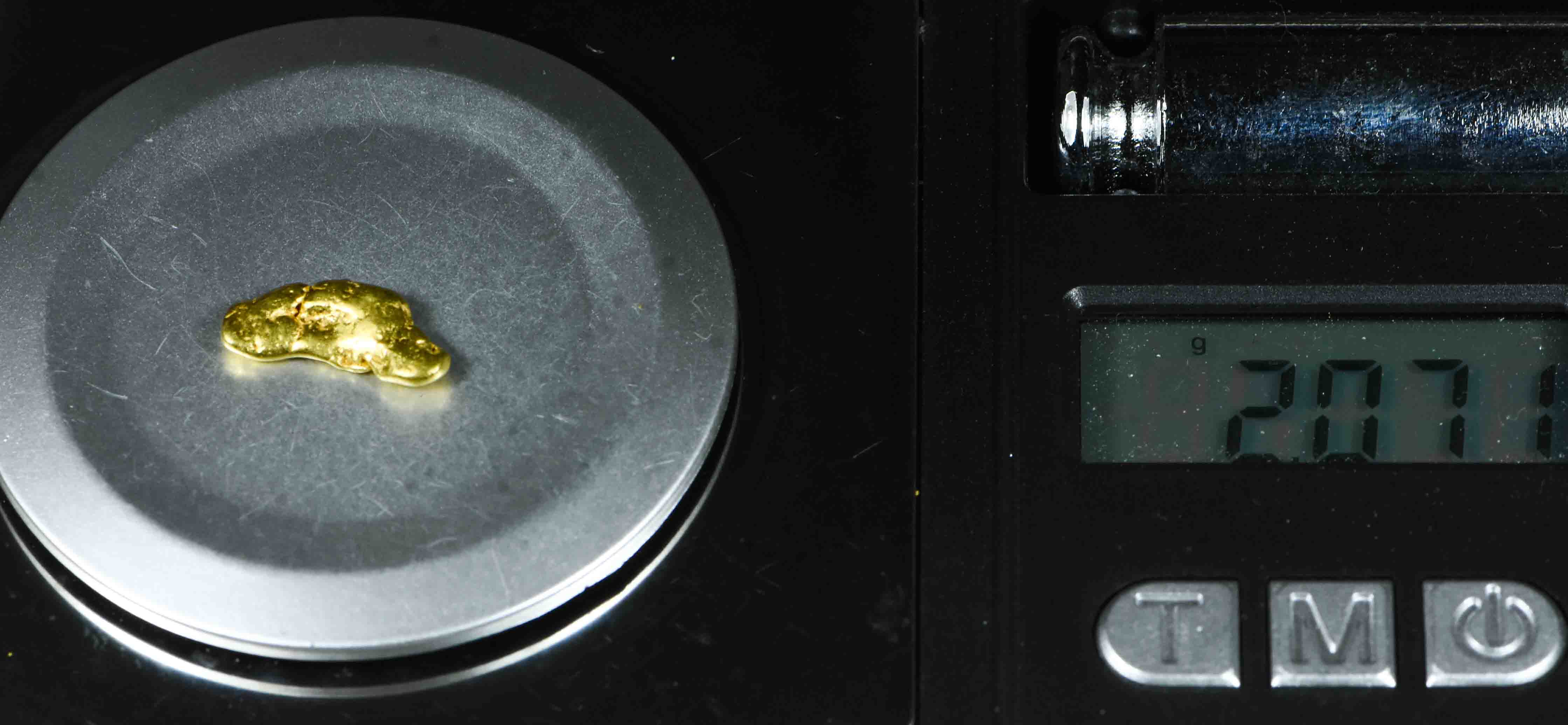 #181 Alaskan BC Natural Gold Nugget 2.07 Grams Genuine