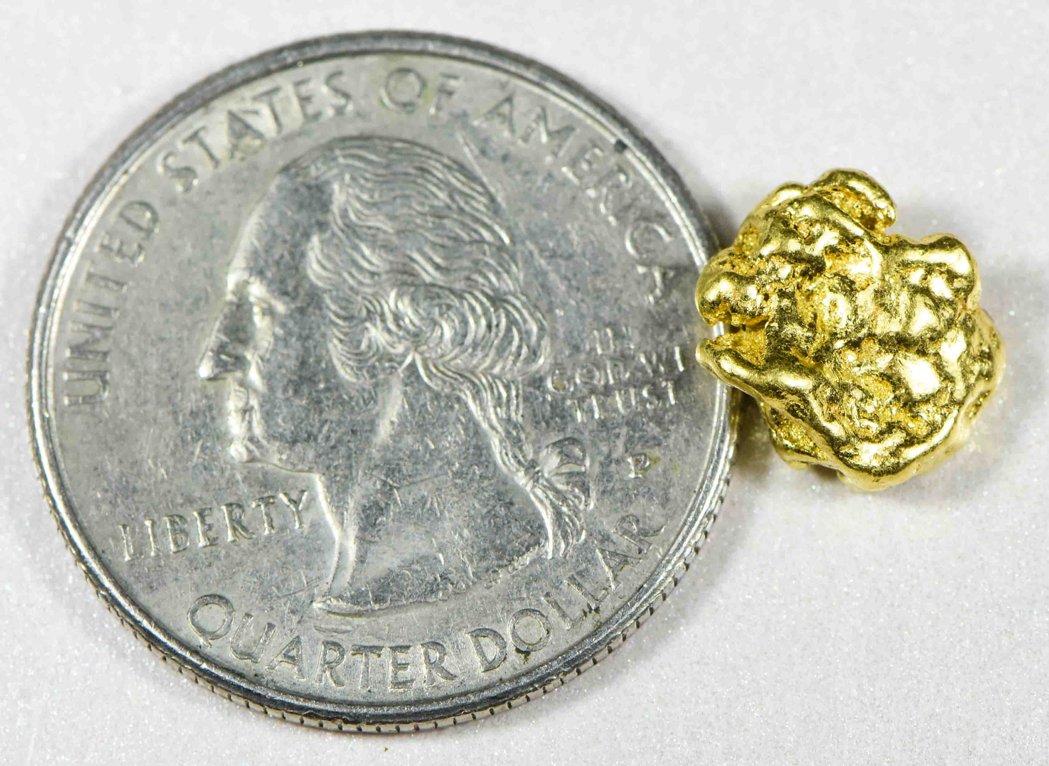 #193 Alaskan BC Natural Gold Nugget 2.64 Grams Genuine