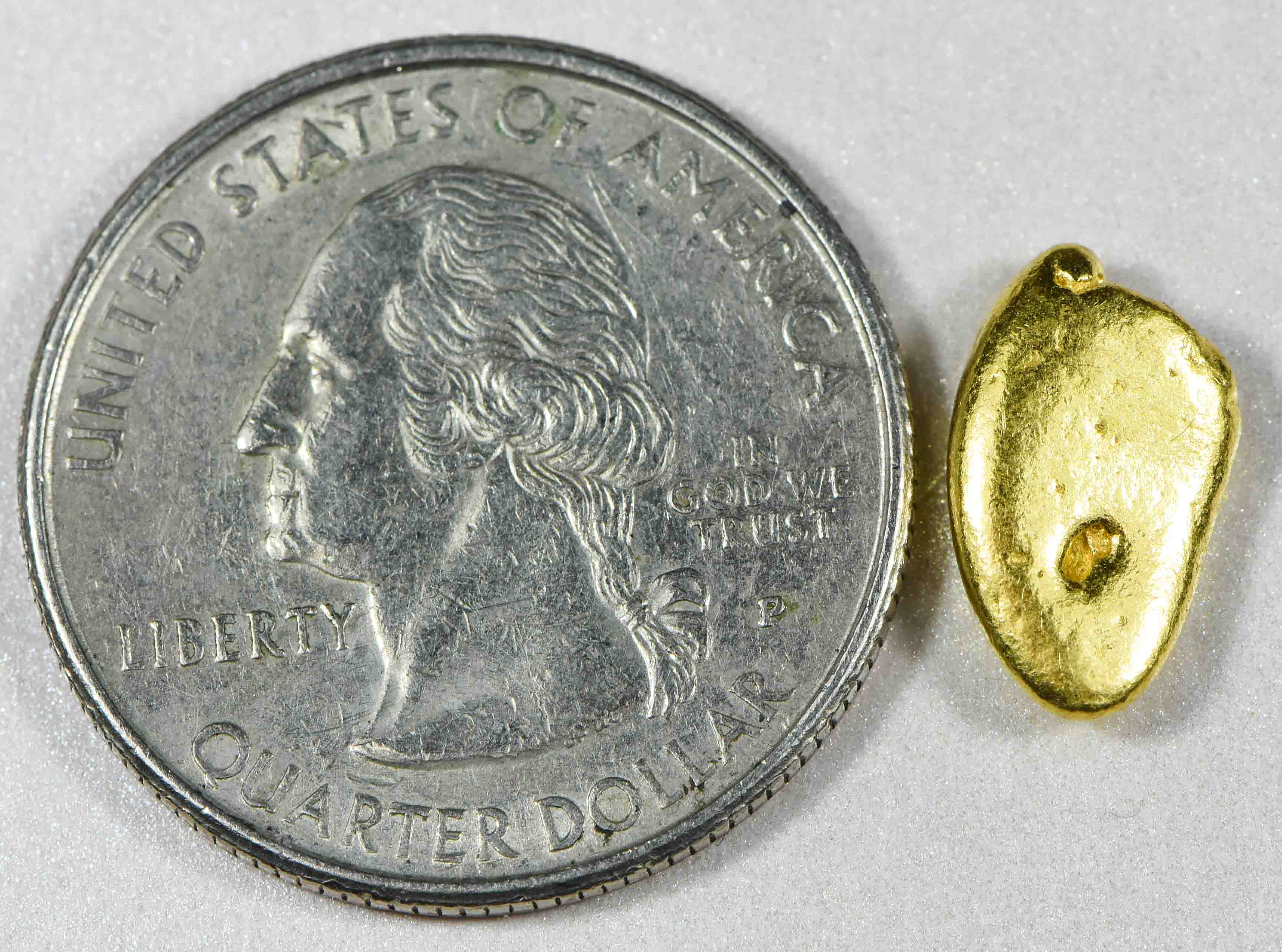 #235 Alaskan BC Natural Gold Nugget 2.97 Grams Genuine