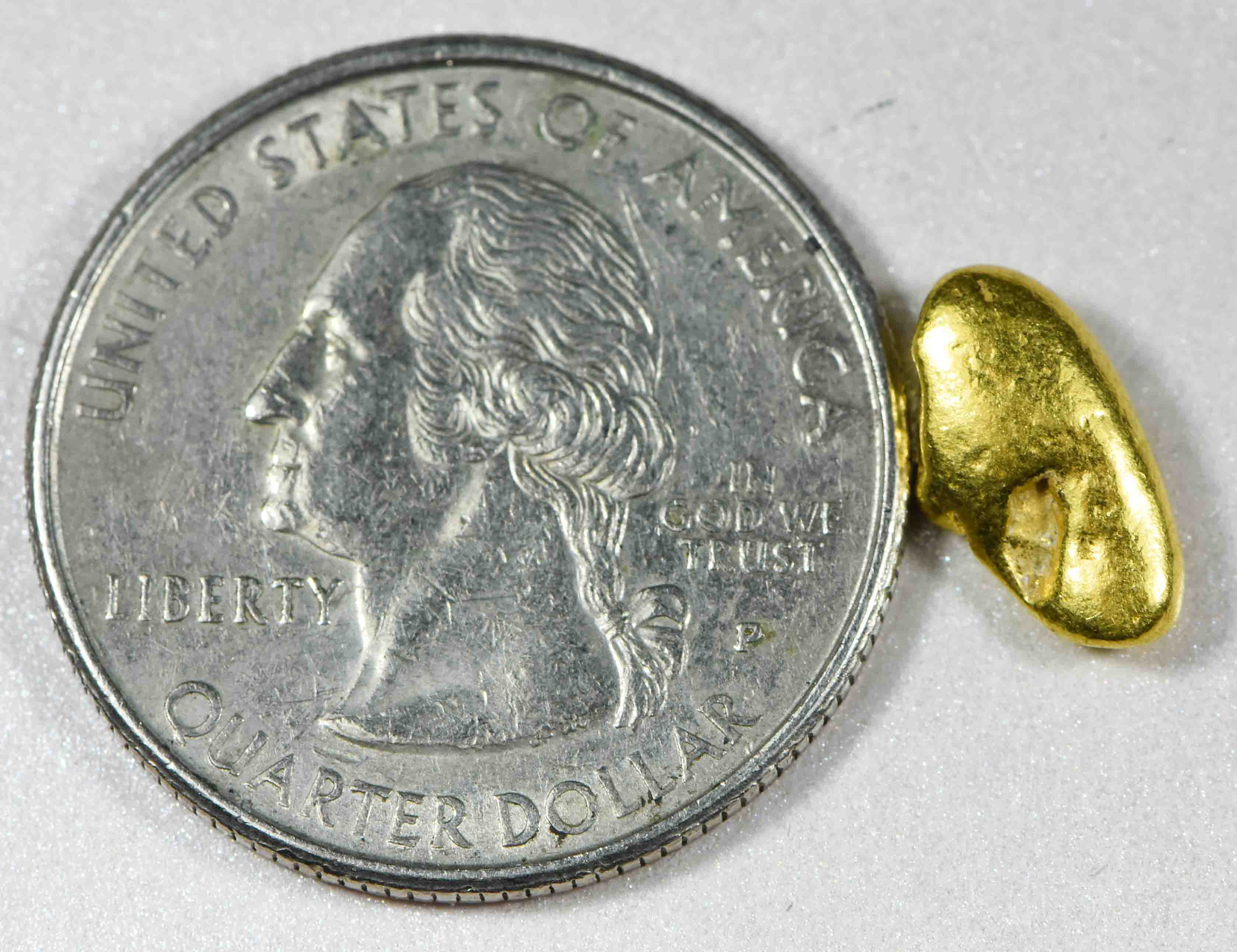 #238 Alaskan BC Natural Gold Nugget 2.28 Grams Genuine
