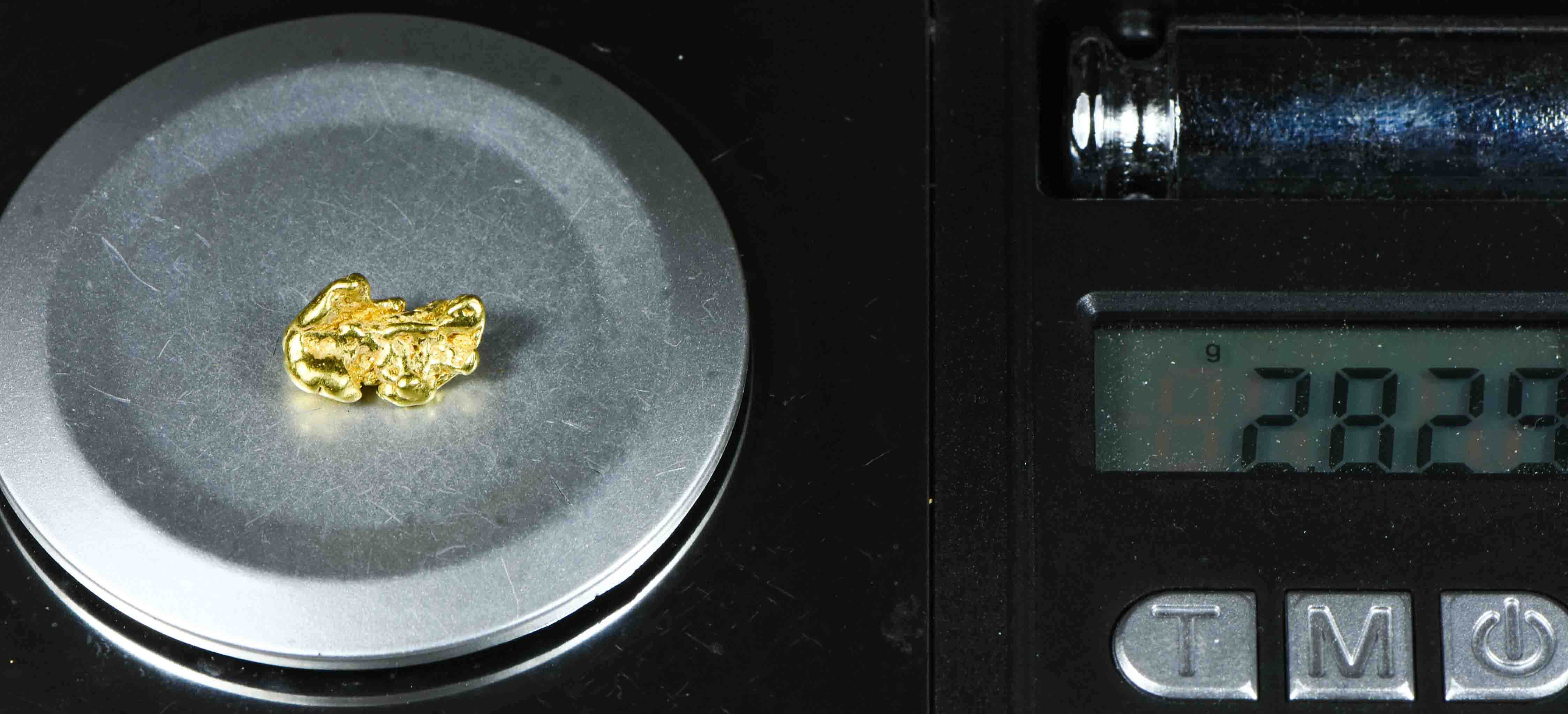 #253 Alaskan BC Natural Gold Nugget 2.82 Grams Genuine