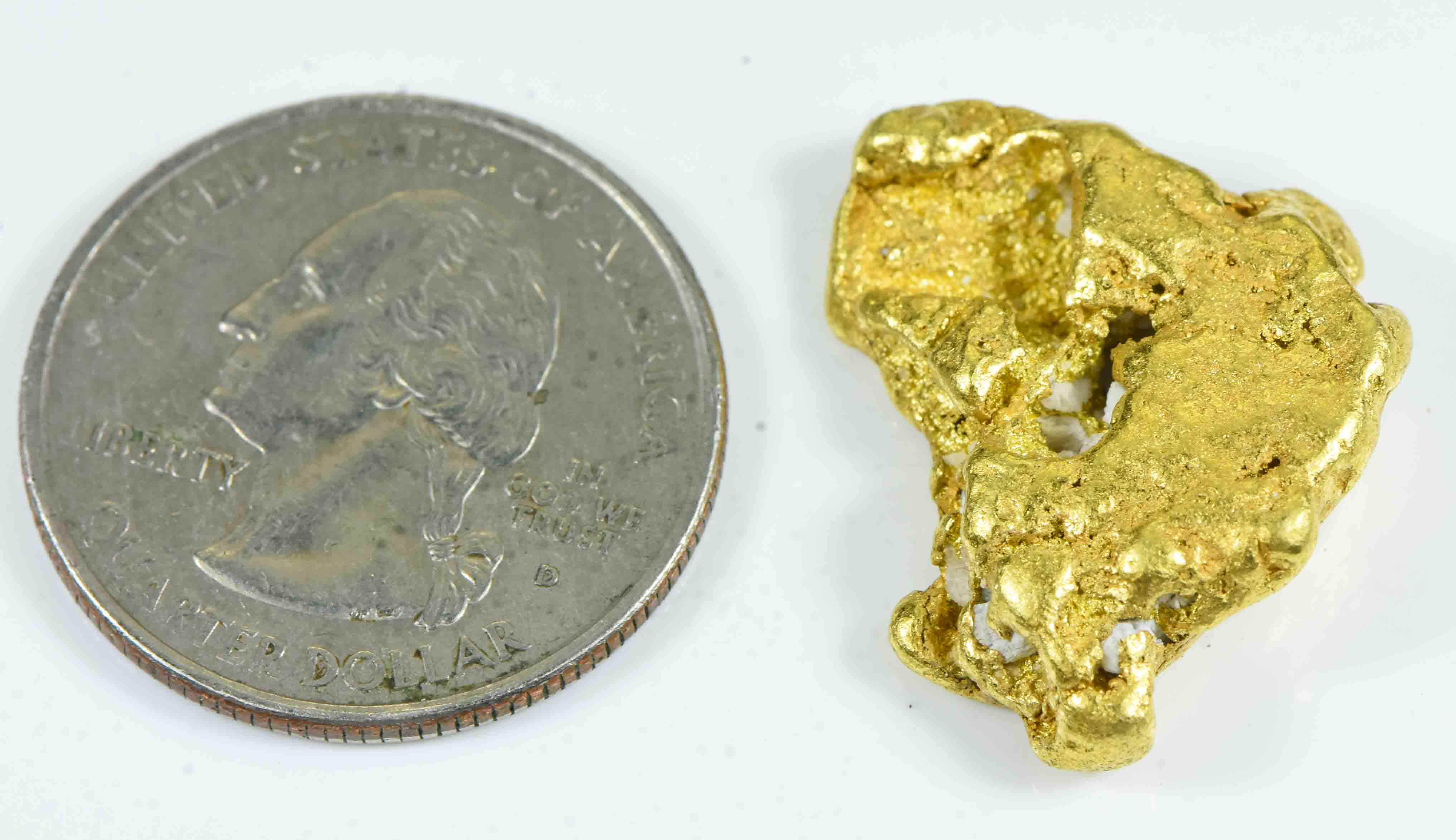 #474 Alaskan BC Natural Gold Nugget 13.45 Grams Genuine