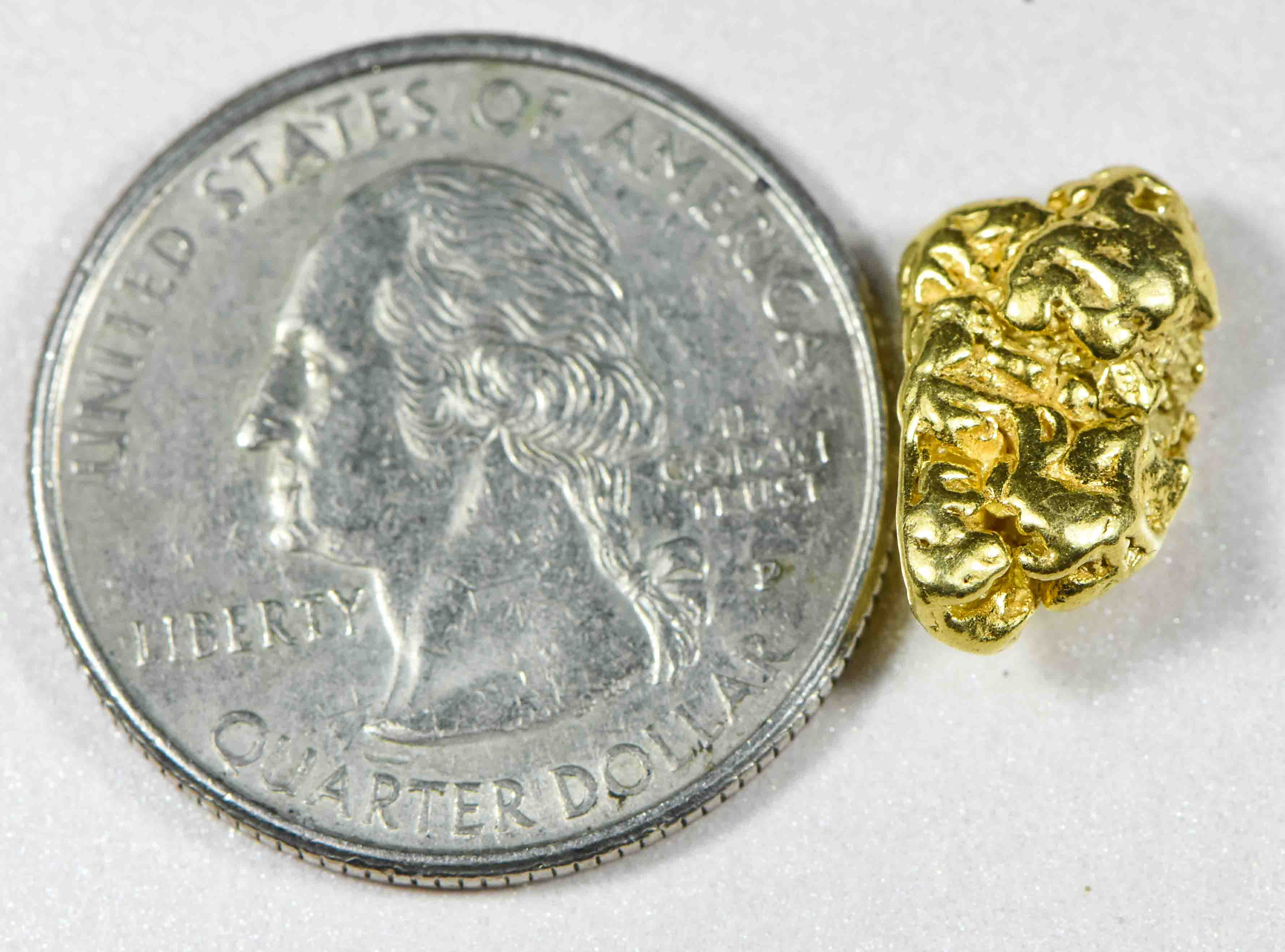 #257 Alaskan BC Natural Gold Nugget 3.75 Grams Genuine