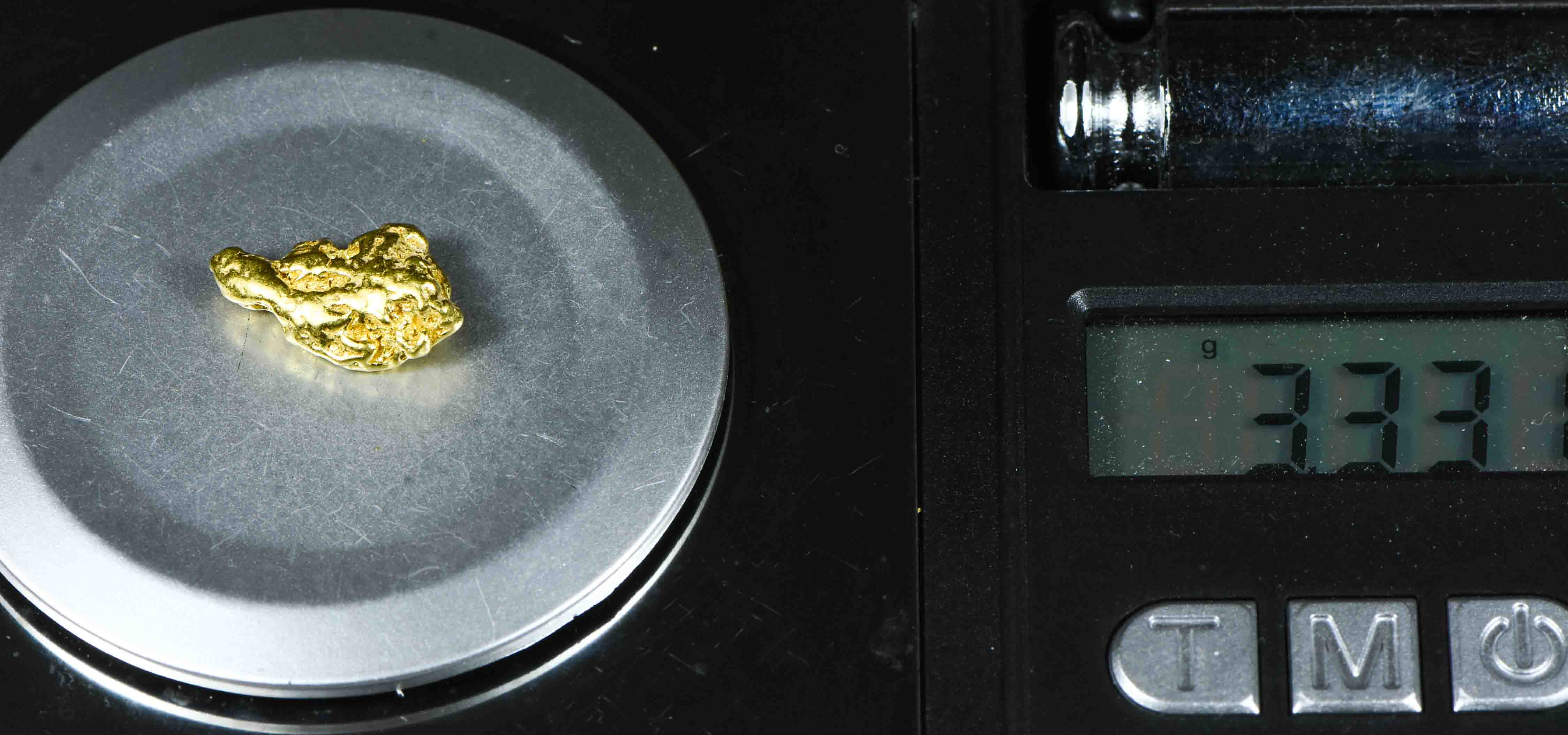 #259 Alaskan BC Natural Gold Nugget 3.33 Grams Genuine