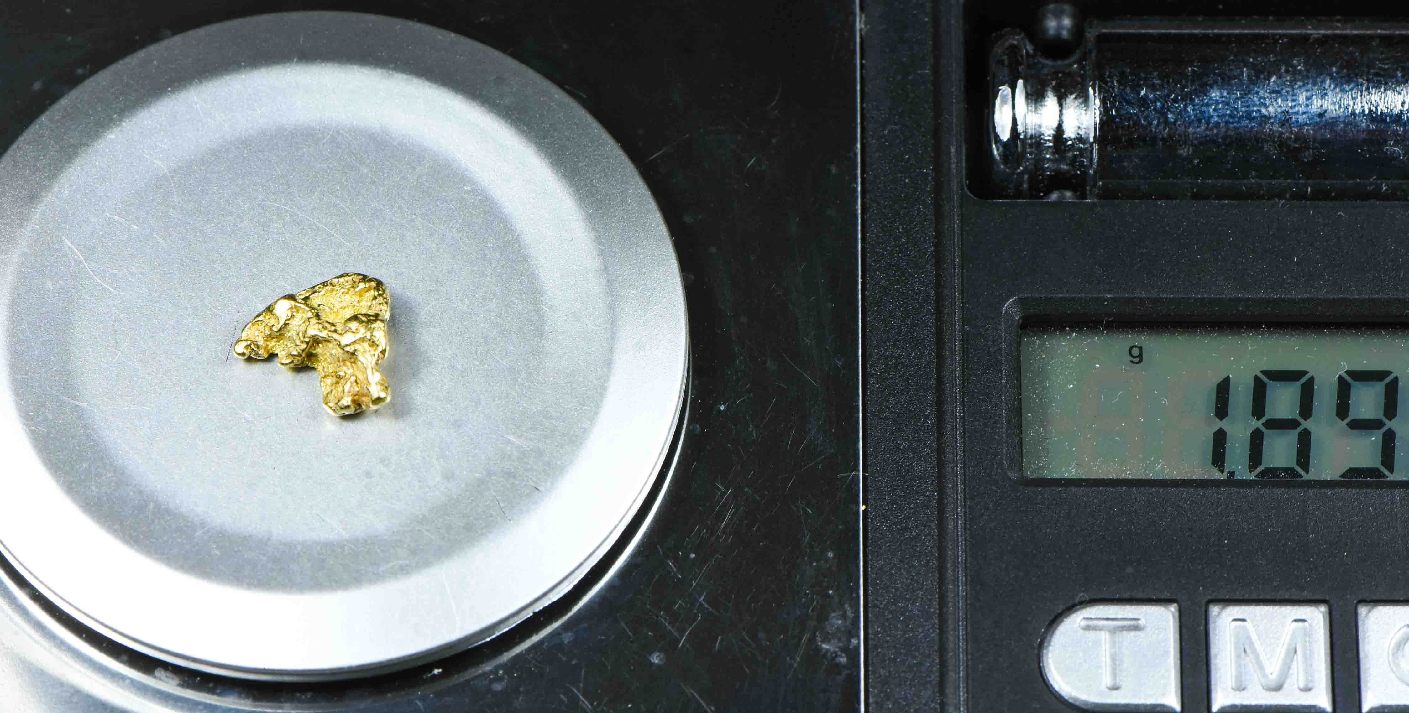 #67 Alaskan BC Natural Gold Nugget 1.89 Grams Genuine