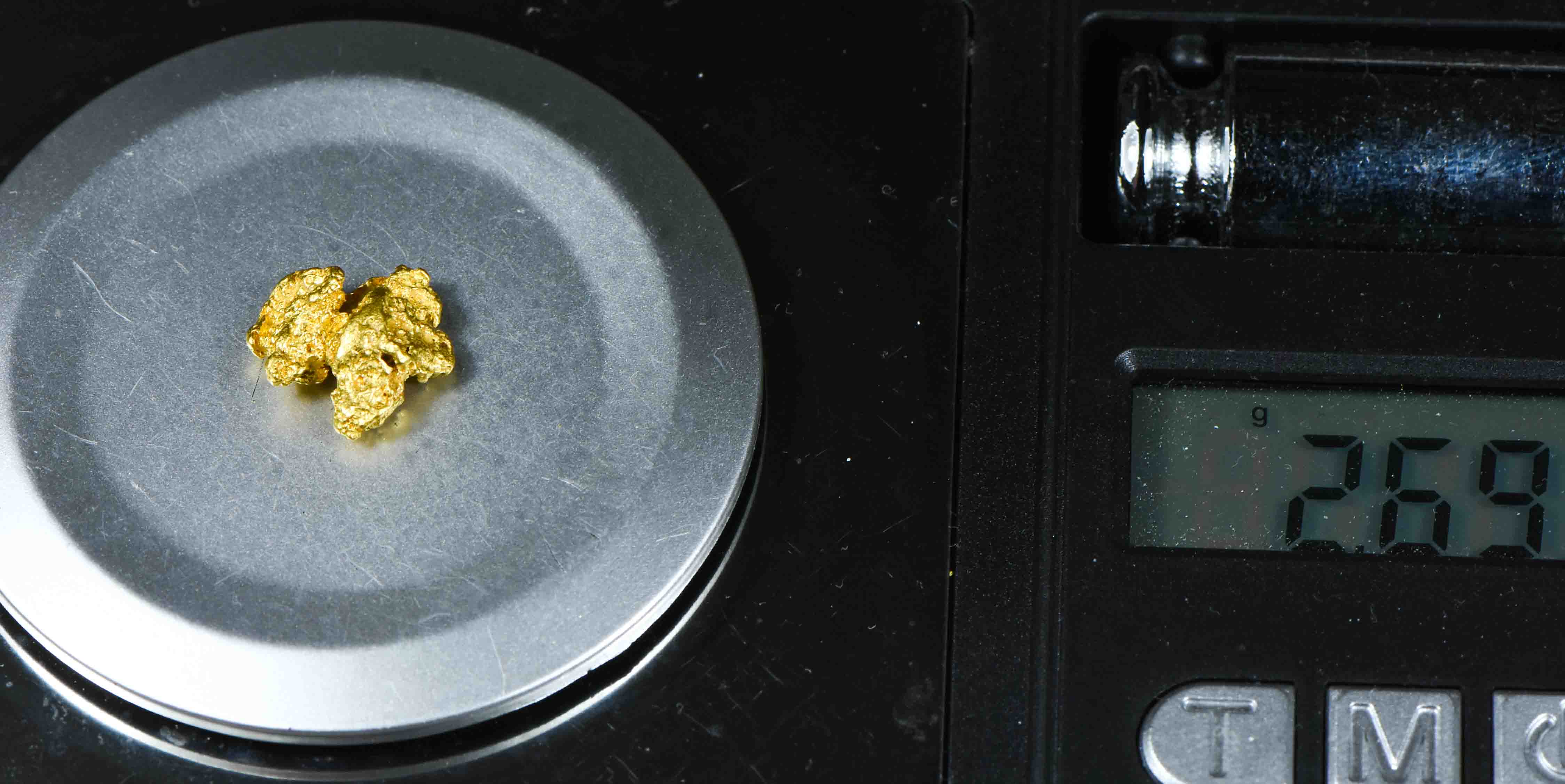 #916 Natural Gold Nugget Australian 2.69 Grams Genuine
