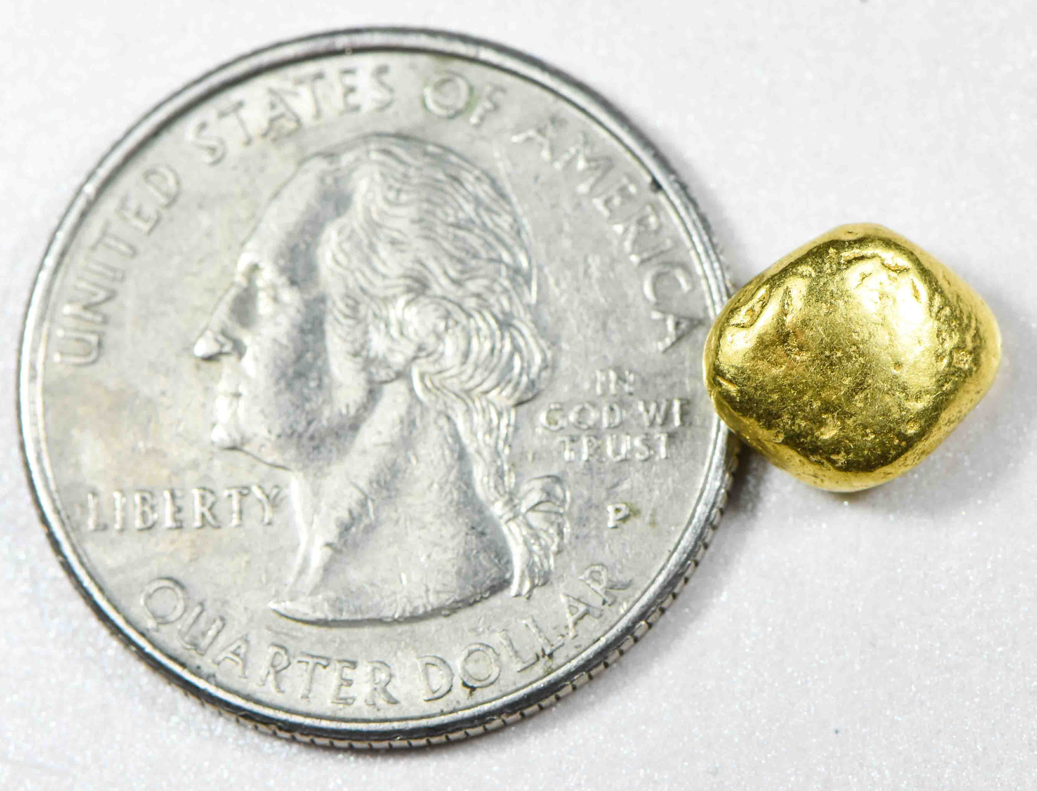 #202 Alaskan BC Natural Gold Nugget 3.50 Grams Genuine