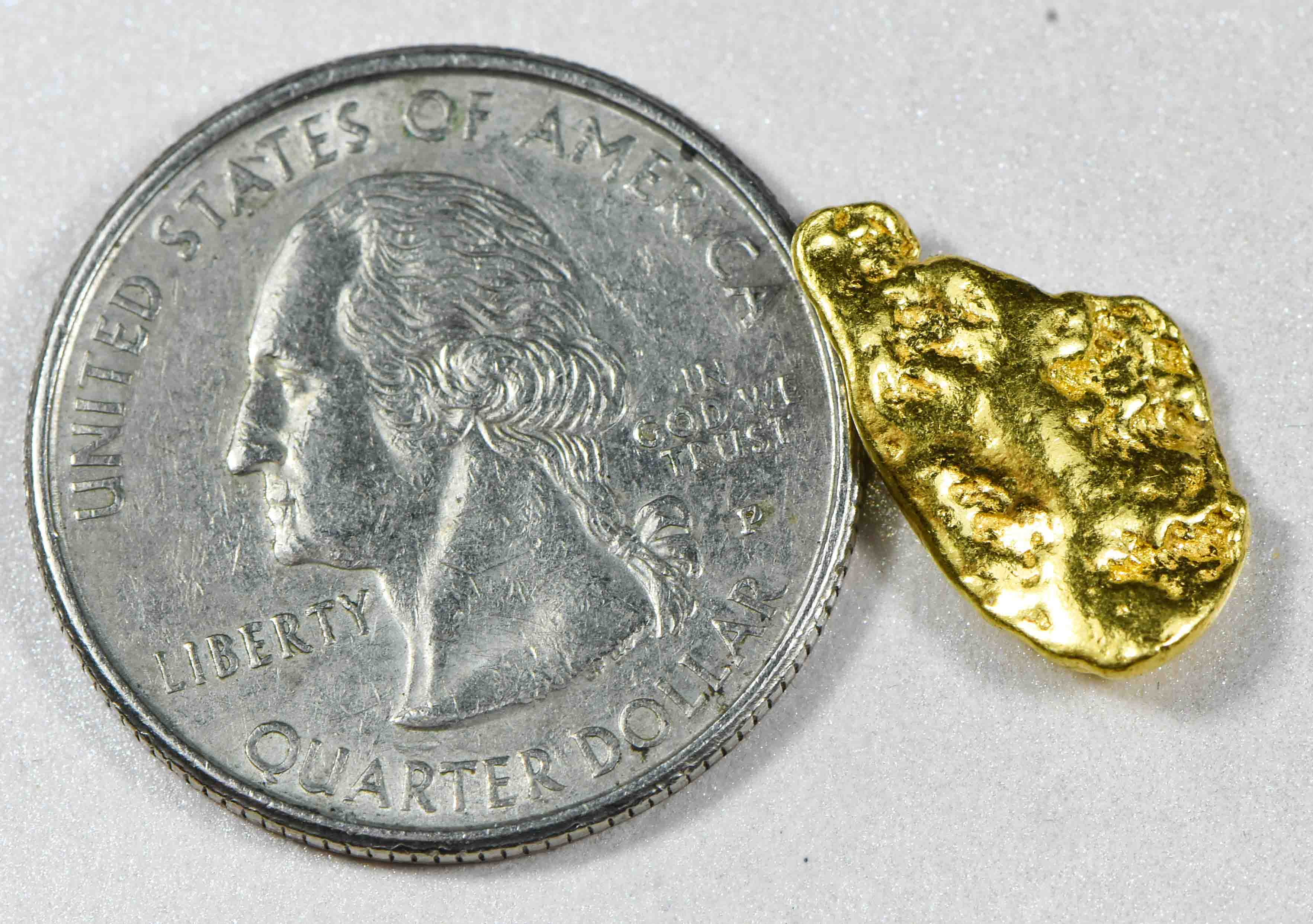 #276 Alaskan BC Natural Gold Nugget 3.17 Grams Genuine